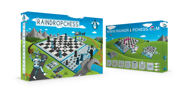 Raindropchess game