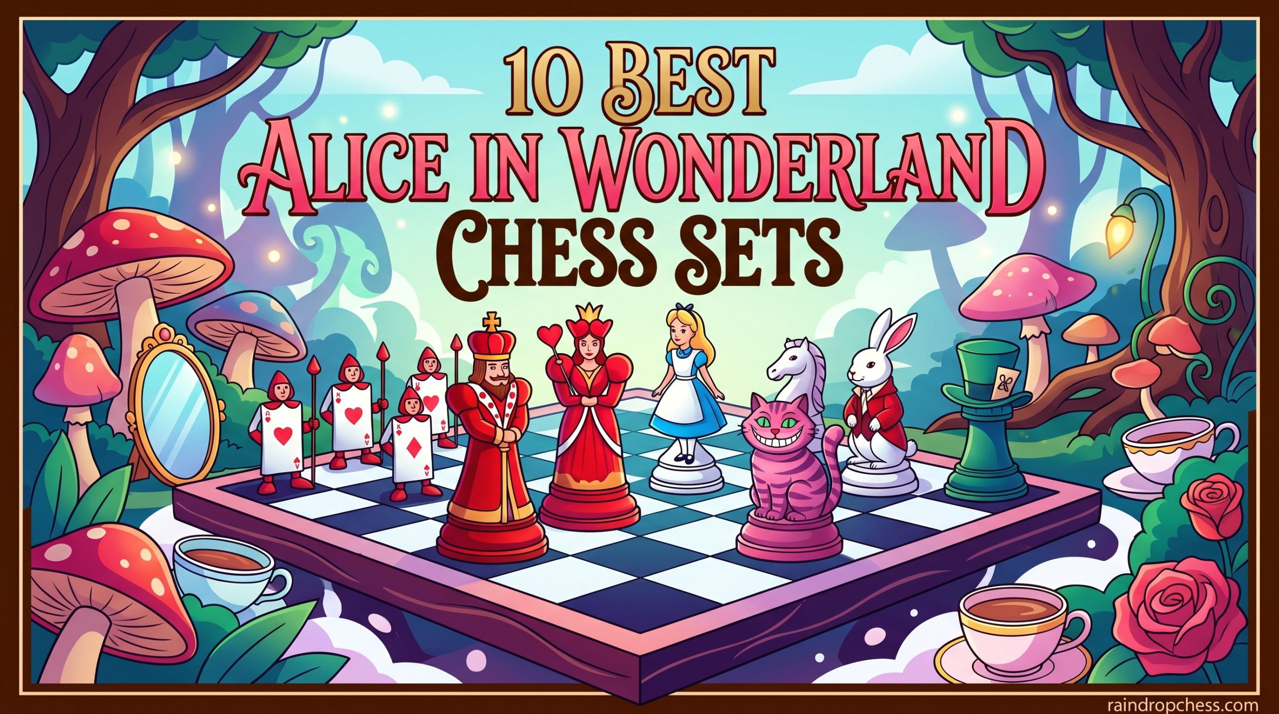 10 Best Alice in Wonderland Chess Sets