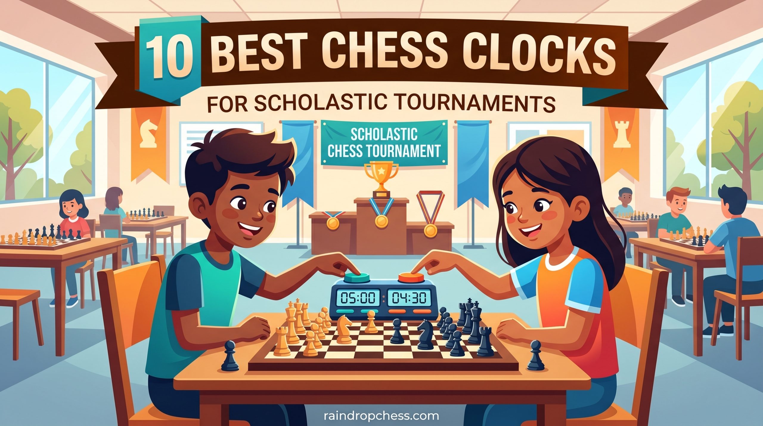 10 Best Chess Clocks for Scholastic Tournaments