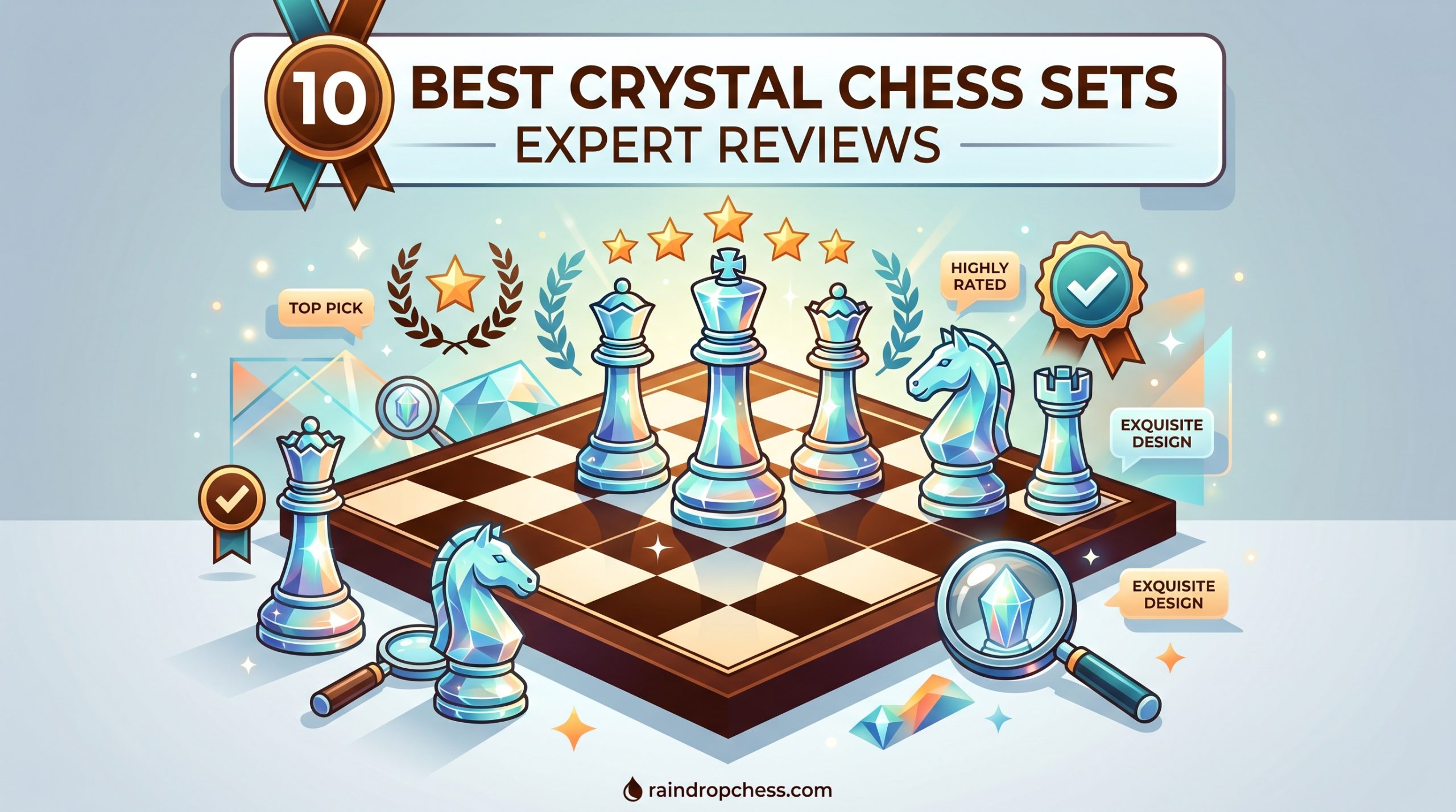 10 Best Crystal Chess Sets Expert Reviews