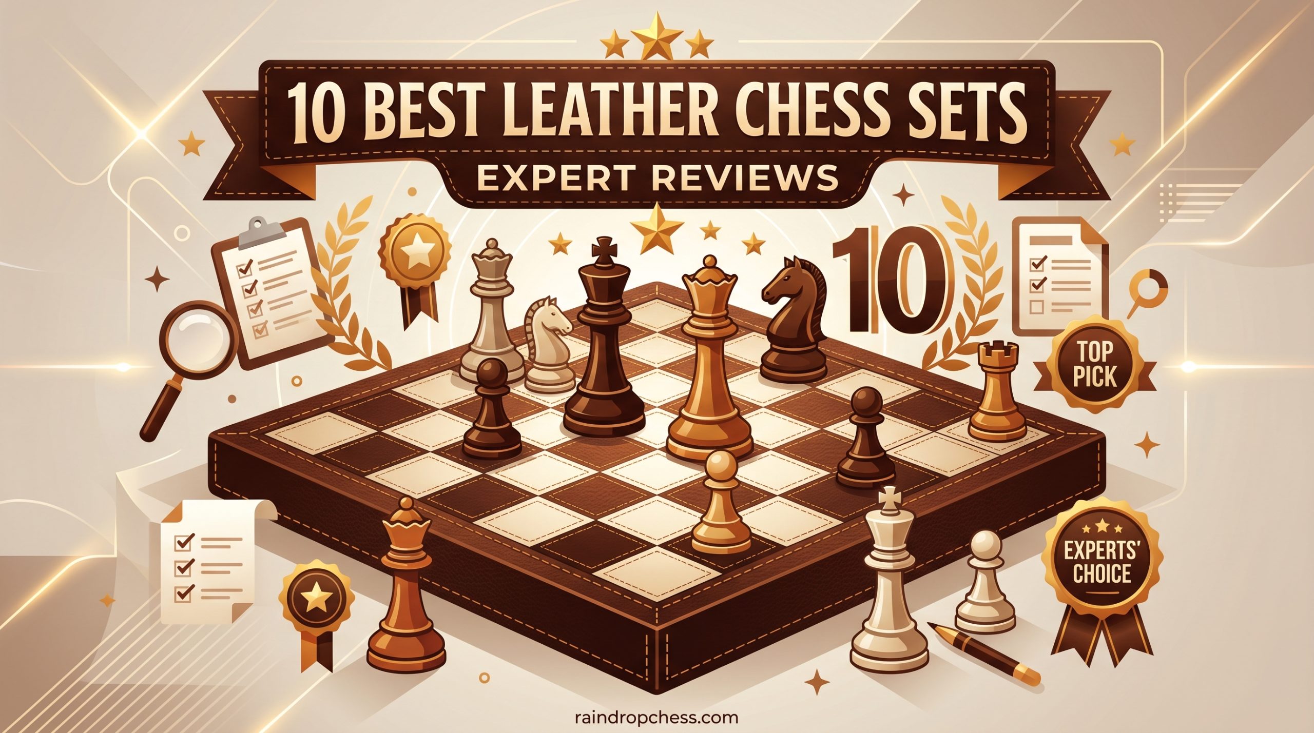 10 Best Leather Chess Sets Expert Reviews