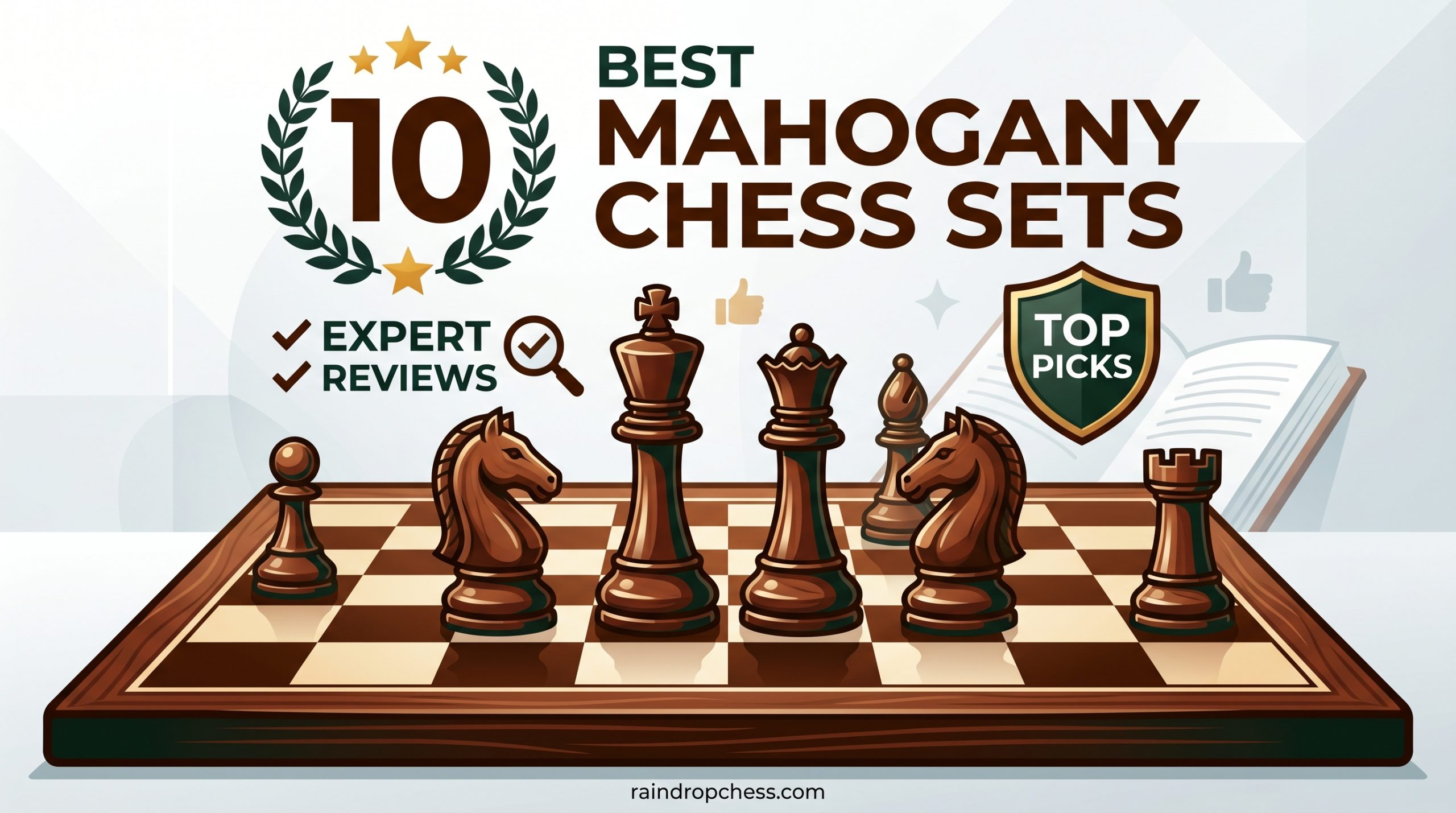 10 Best Mahogany Chess Sets Expert Reviews