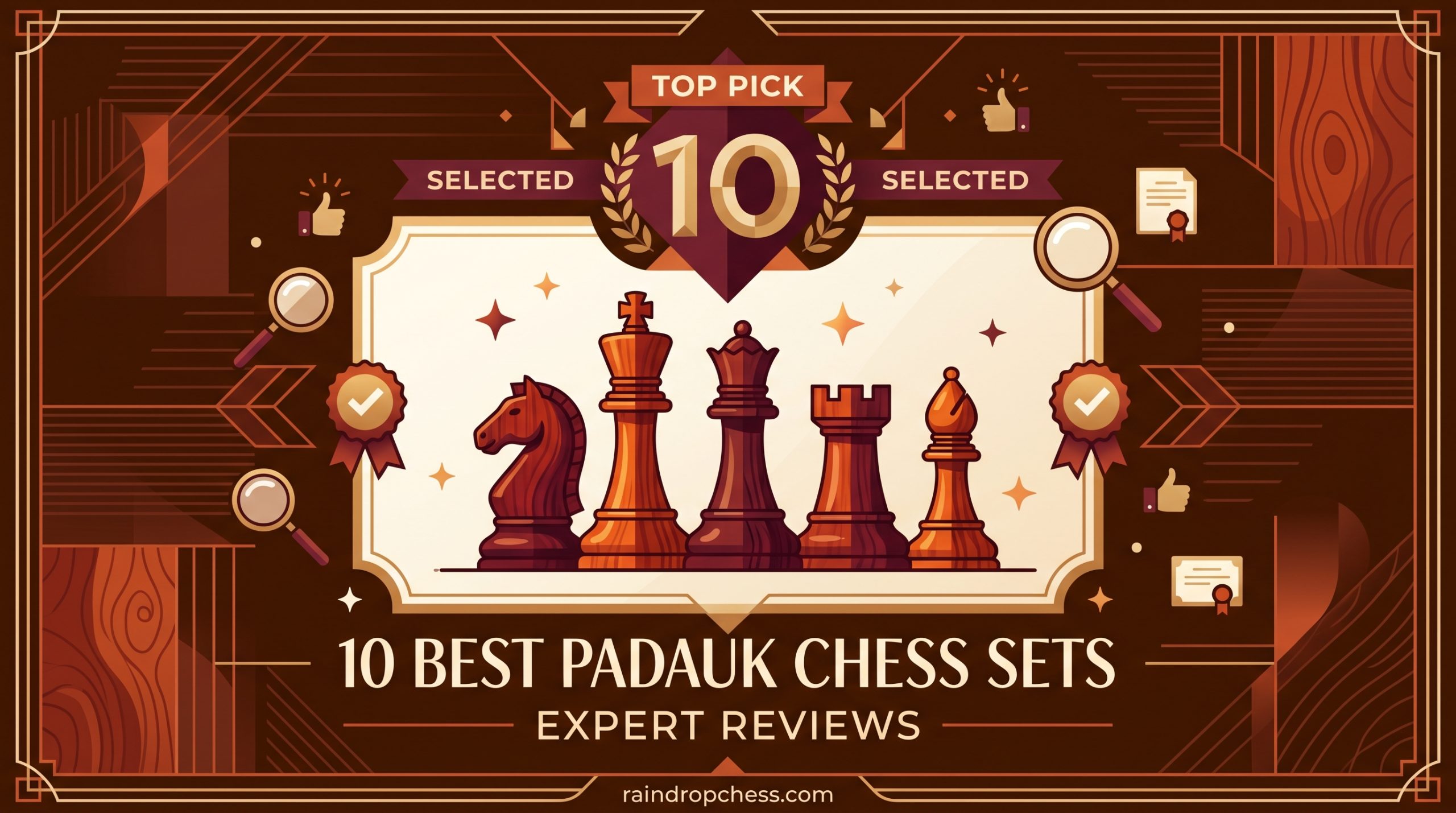 10 Best Padauk Chess Sets Expert Reviews