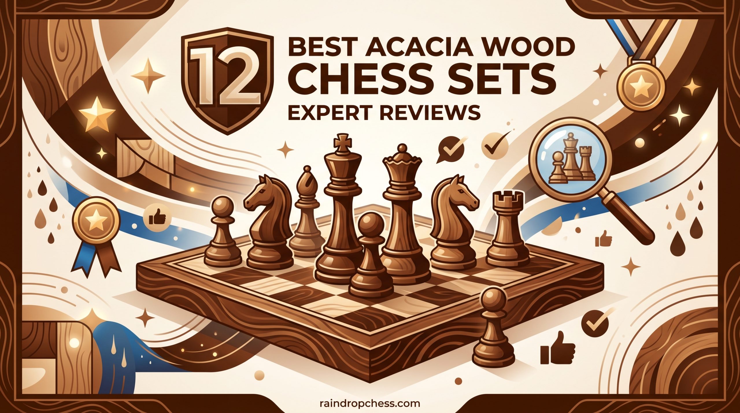 12 Best Acacia Wood Chess Sets Expert Reviews