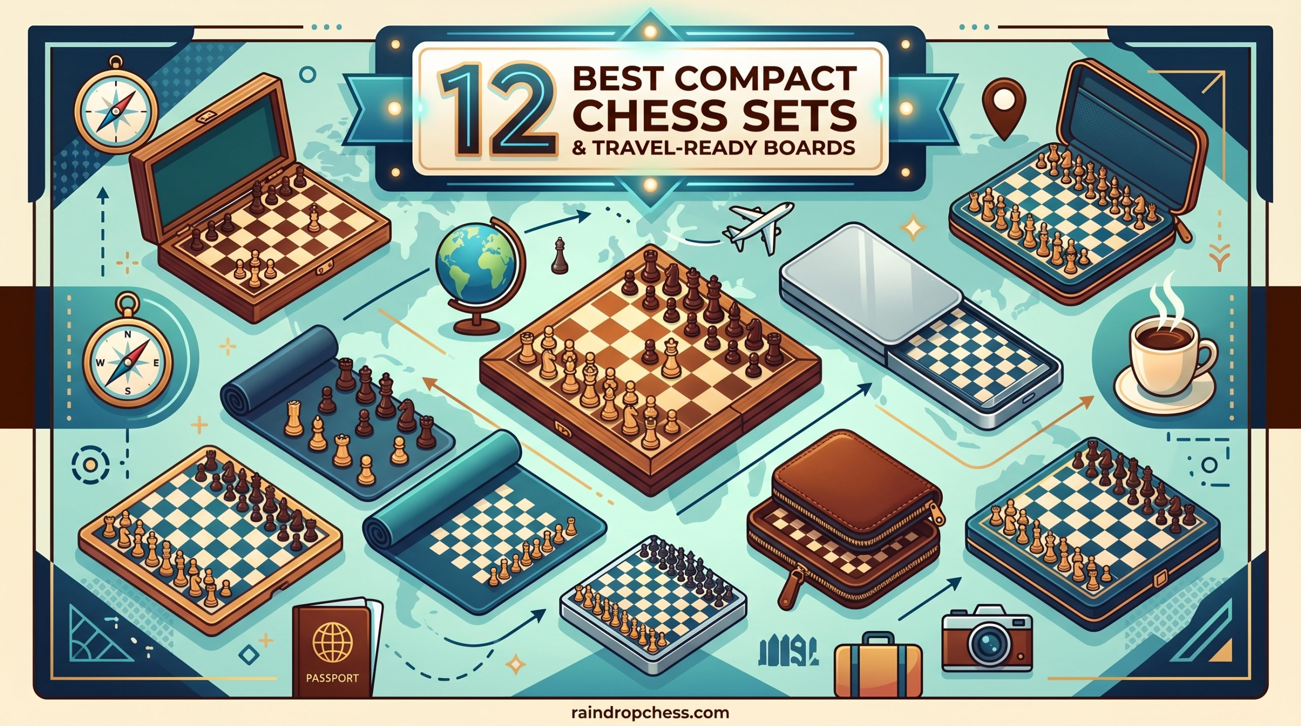 12 Best Compact Chess Sets