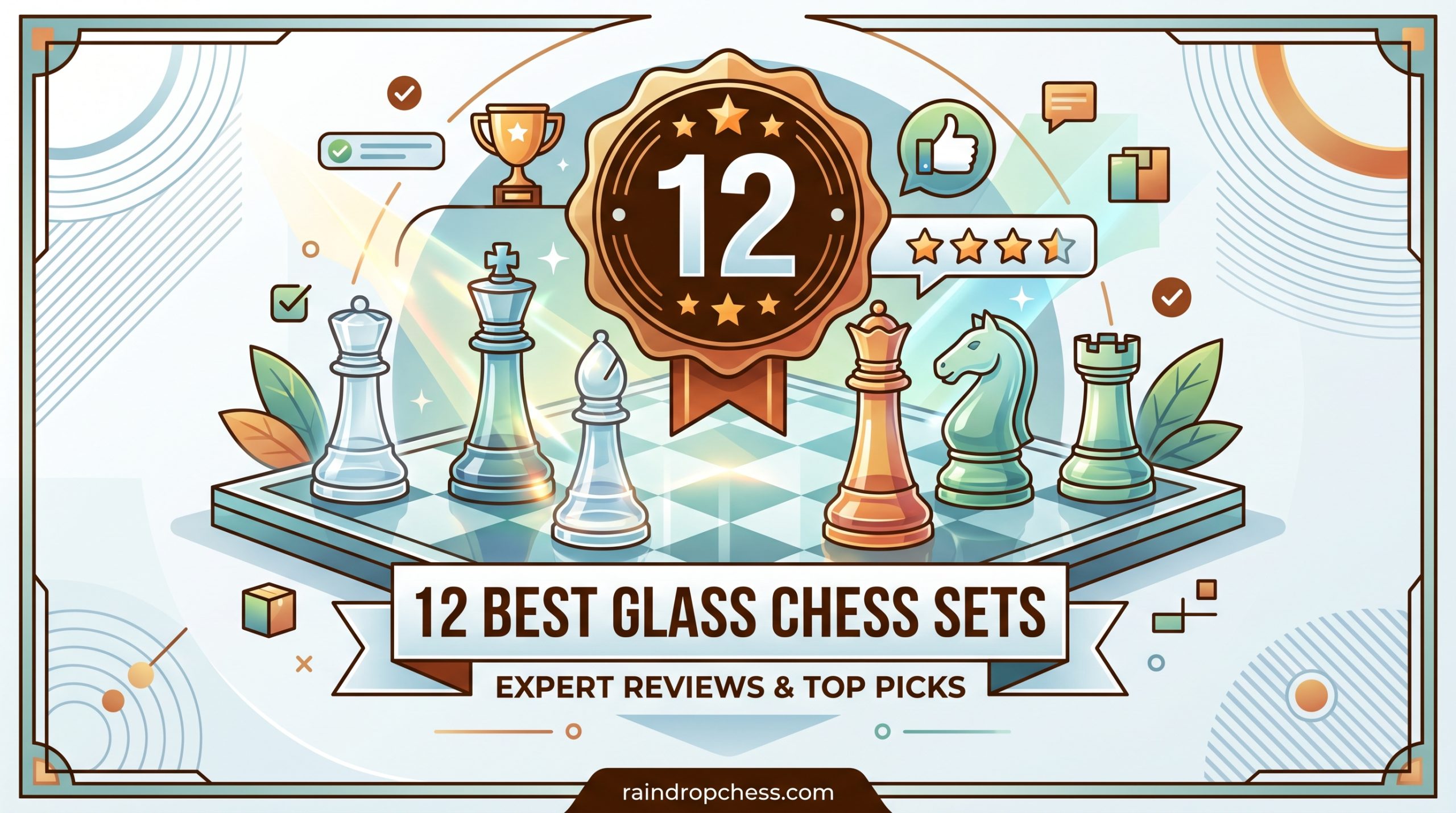 12 Best Glass Chess Sets Expert Reviews & Top Picks