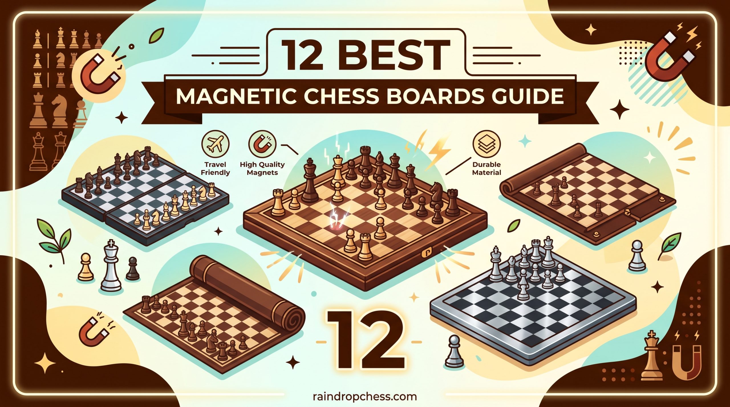 12 Best Magnetic Chess Boards