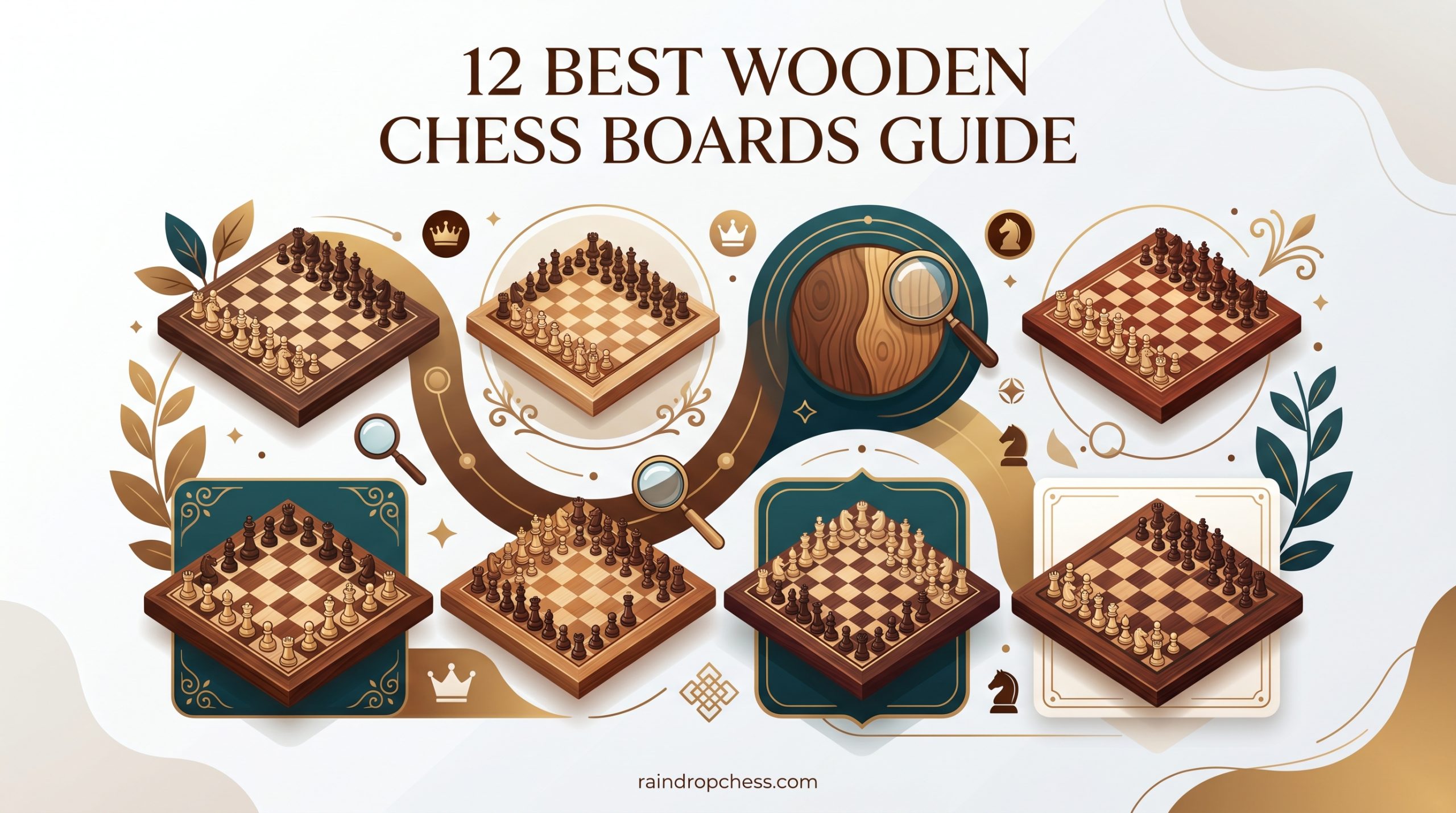 12 Best Wooden Chess Boards