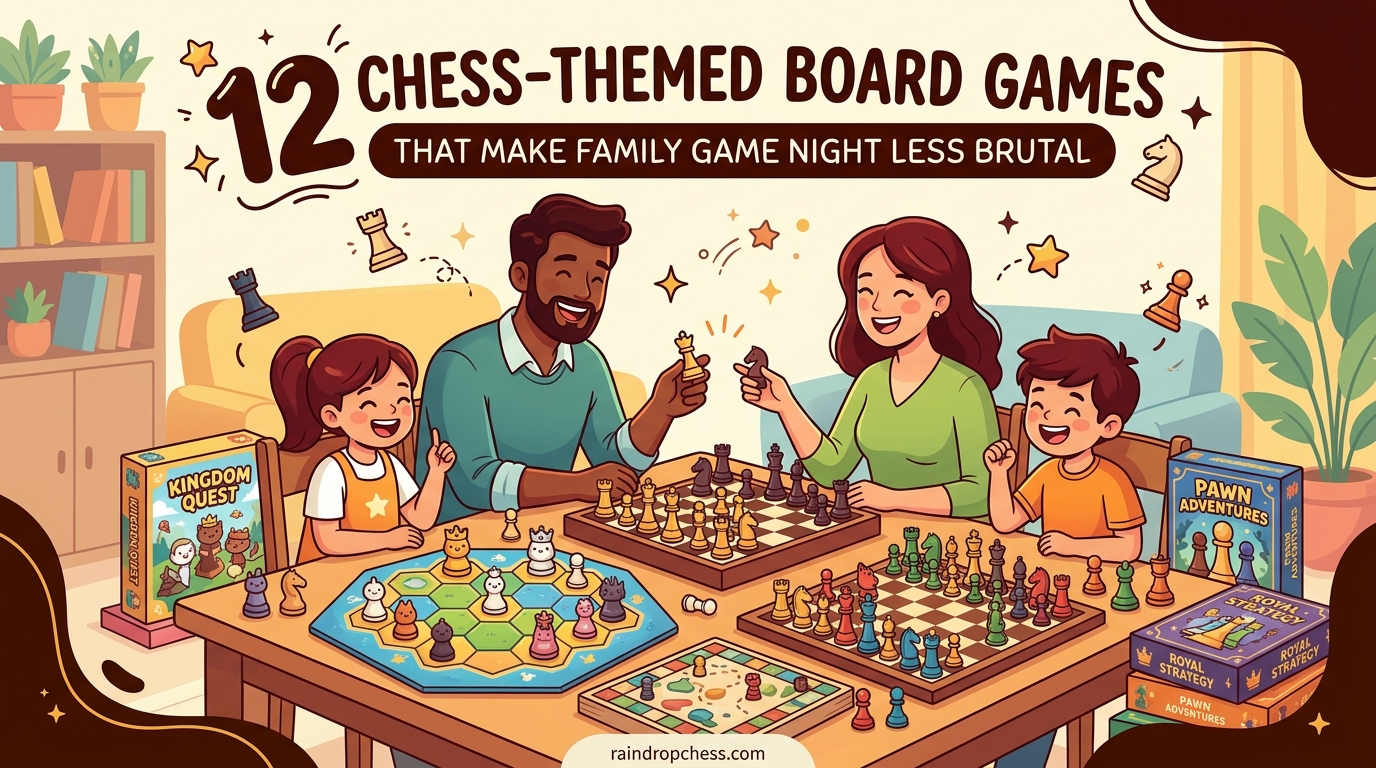 12 Chess-Themed Board Games That Make Family Game Night Less Brutal