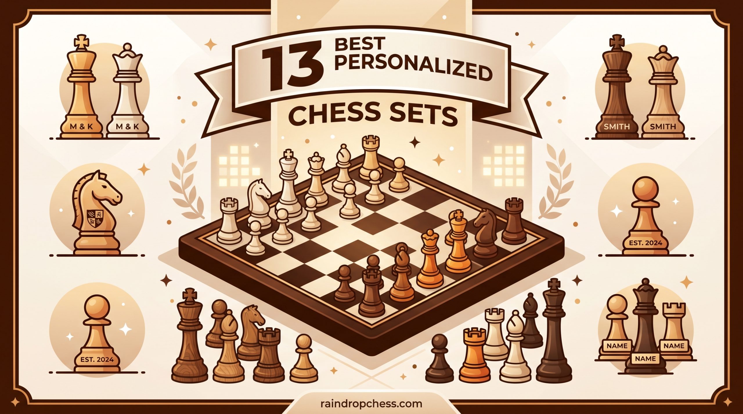 13 Best Personalized Chess Sets