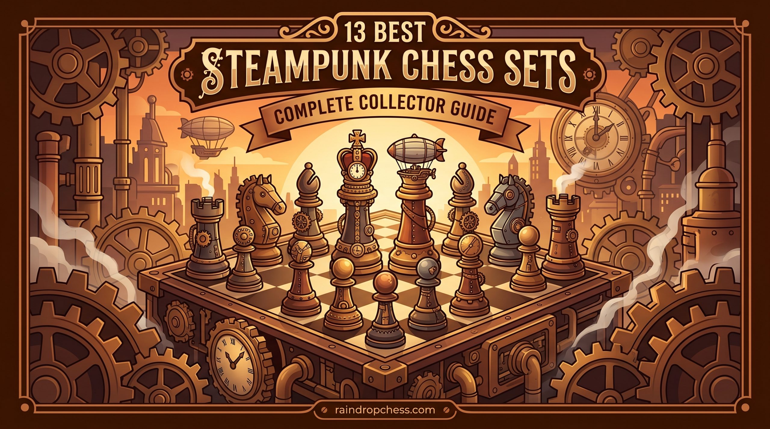 13 Best Steampunk Chess Sets
