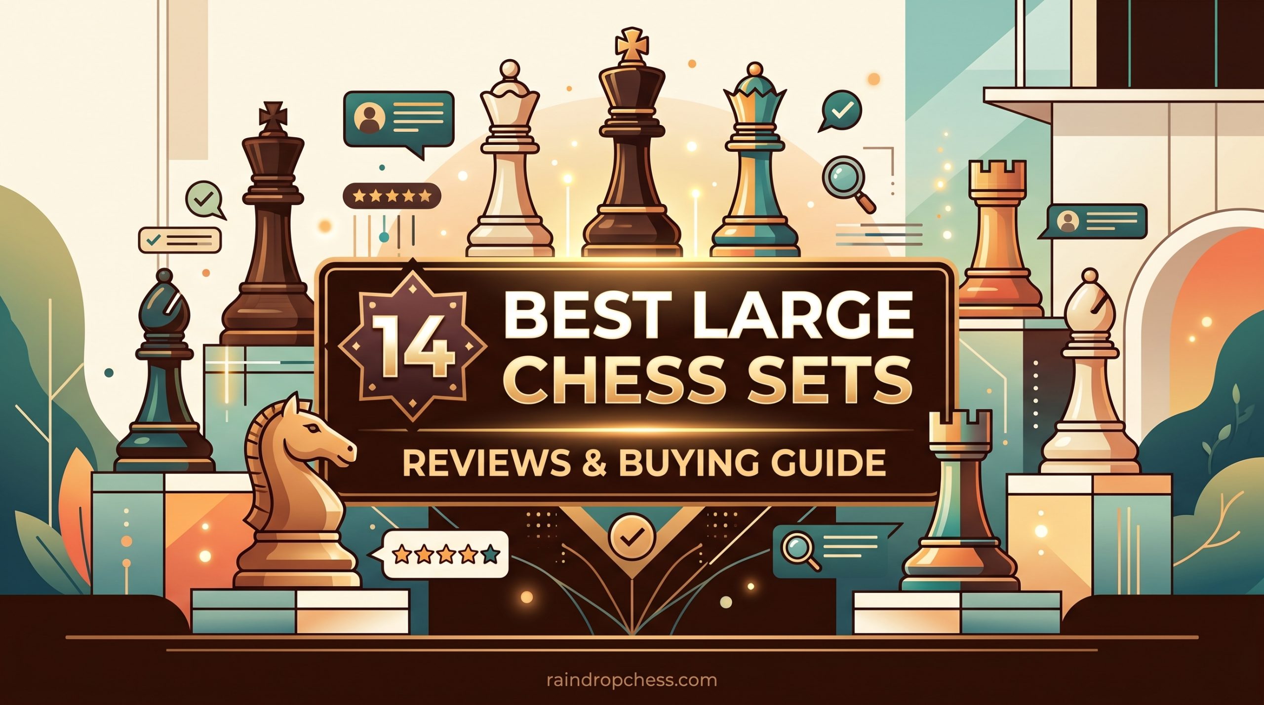 14 Best Large Chess Sets