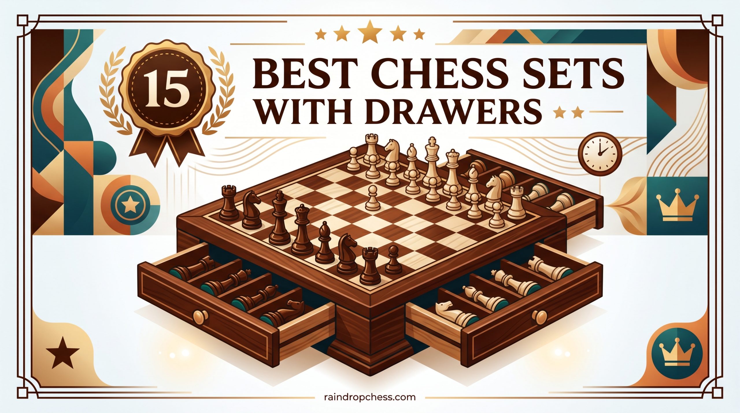15 Best Chess Sets with Drawers