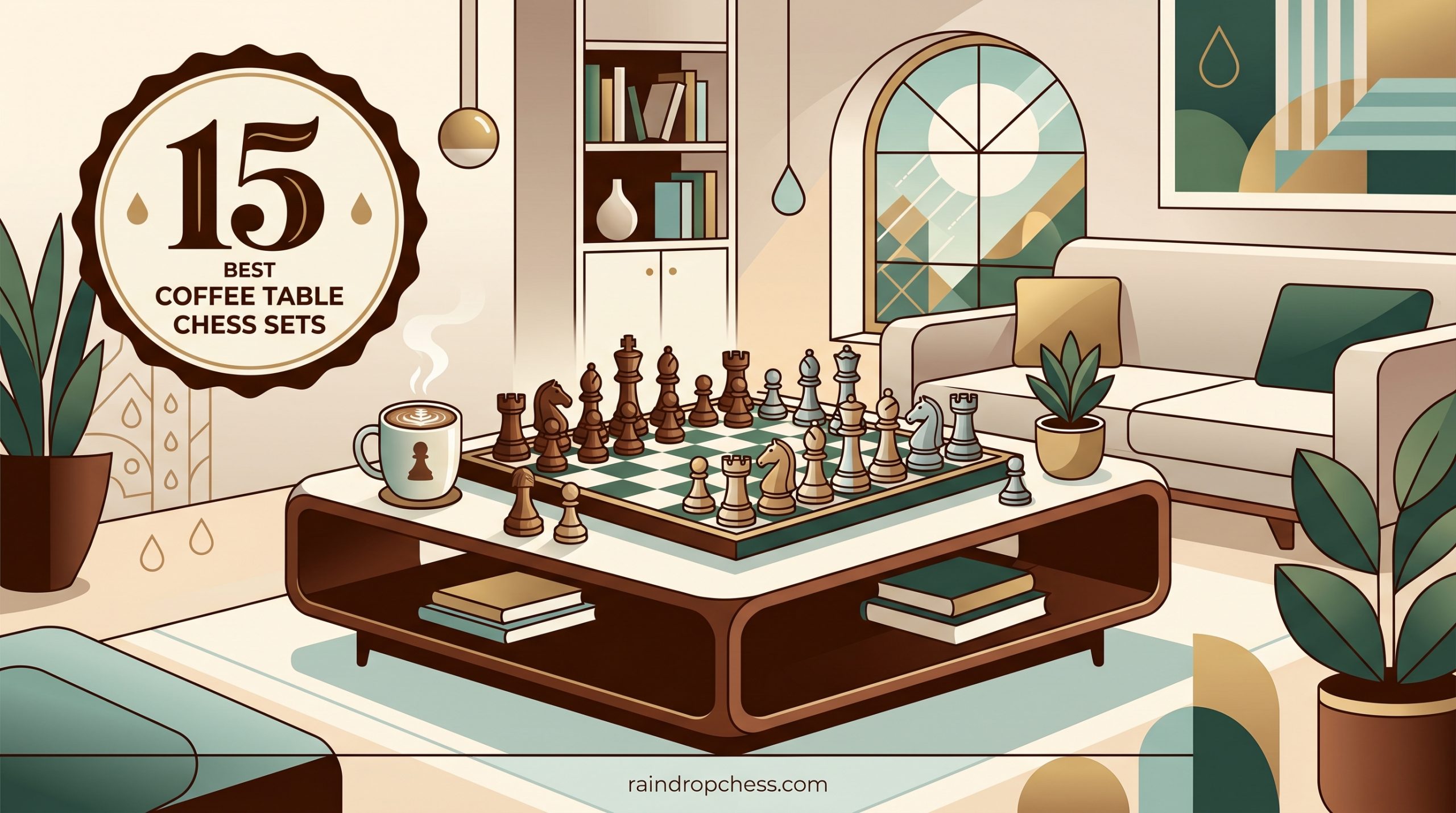 15 Best Coffee Table Chess Sets