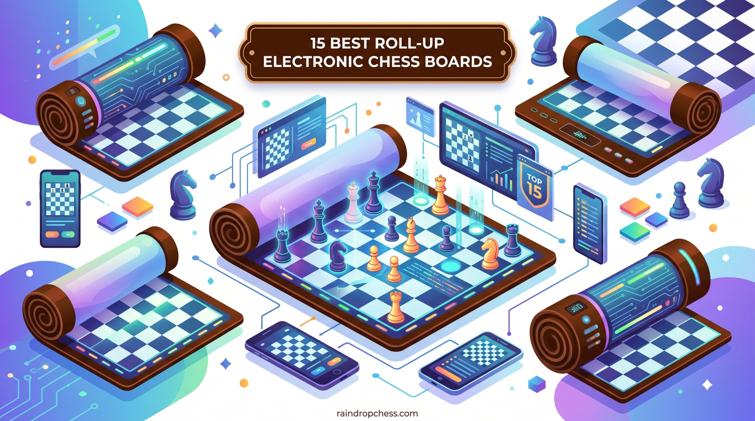 5 Best Roll Up Electronic Chess Boards