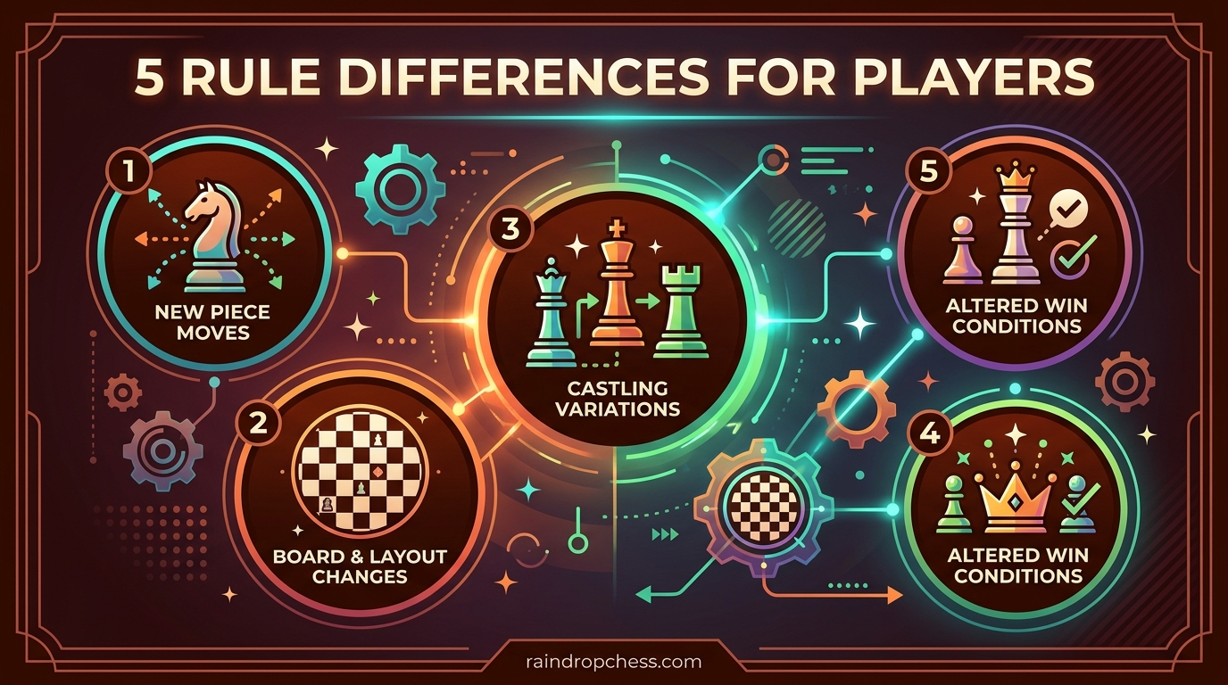 5 Rule Differences for Players