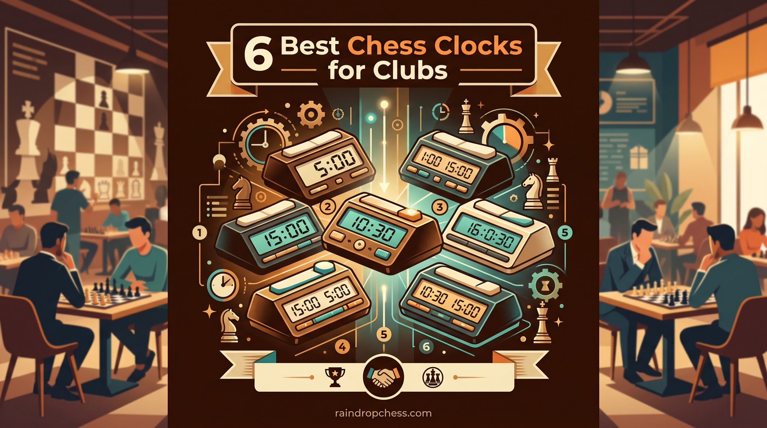 6 Best Chess Clocks for Clubs