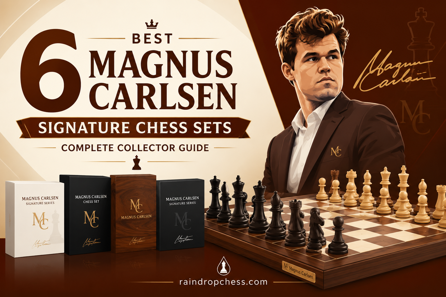 6 Best Magnus Carlsen Signature Chess Sets