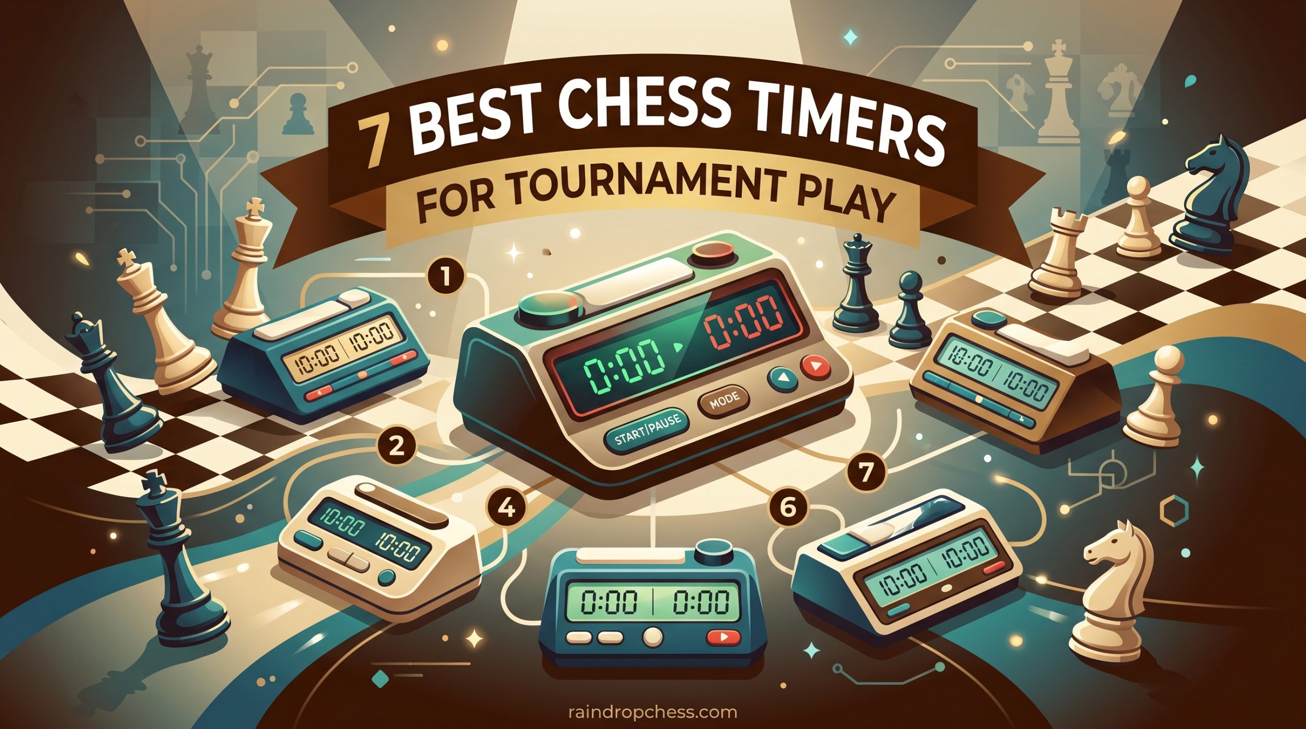 7 Best Chess Timers for Tournament Play