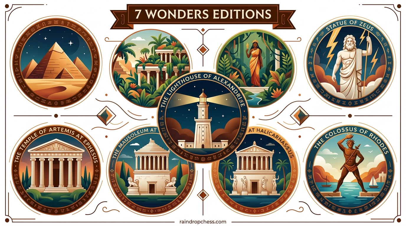 7 Wonders Editions