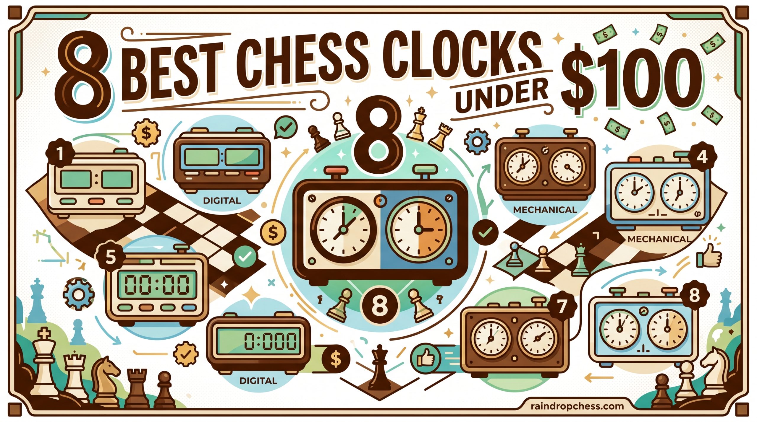 8 Best Chess Clocks Under $100