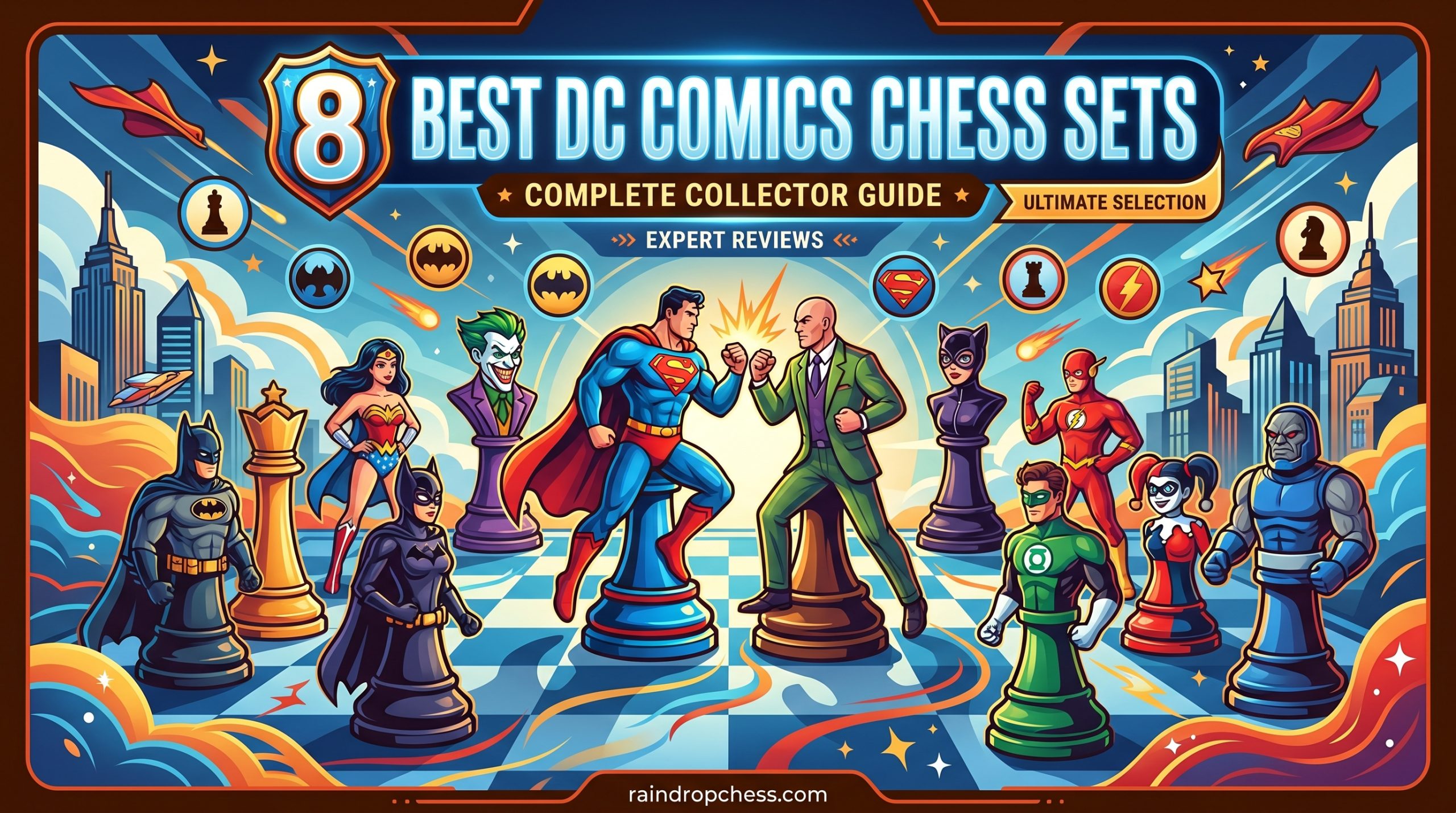 8 Best DC Comics Chess Sets