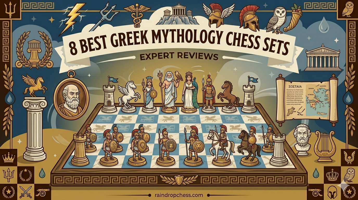 8 Best Greek Mythology Chess Sets