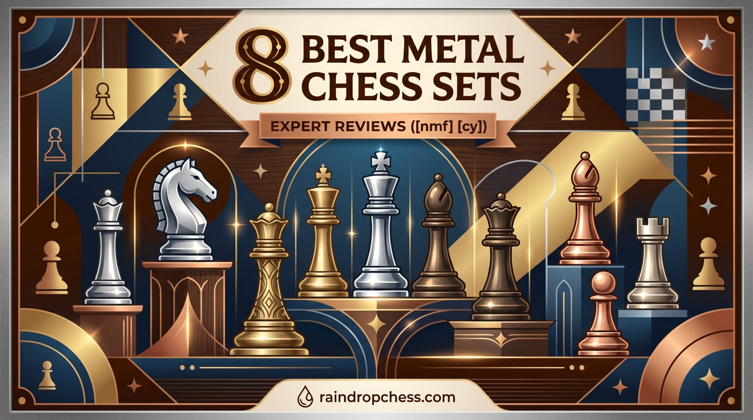 8 Best Metal Chess Sets Expert Reviews