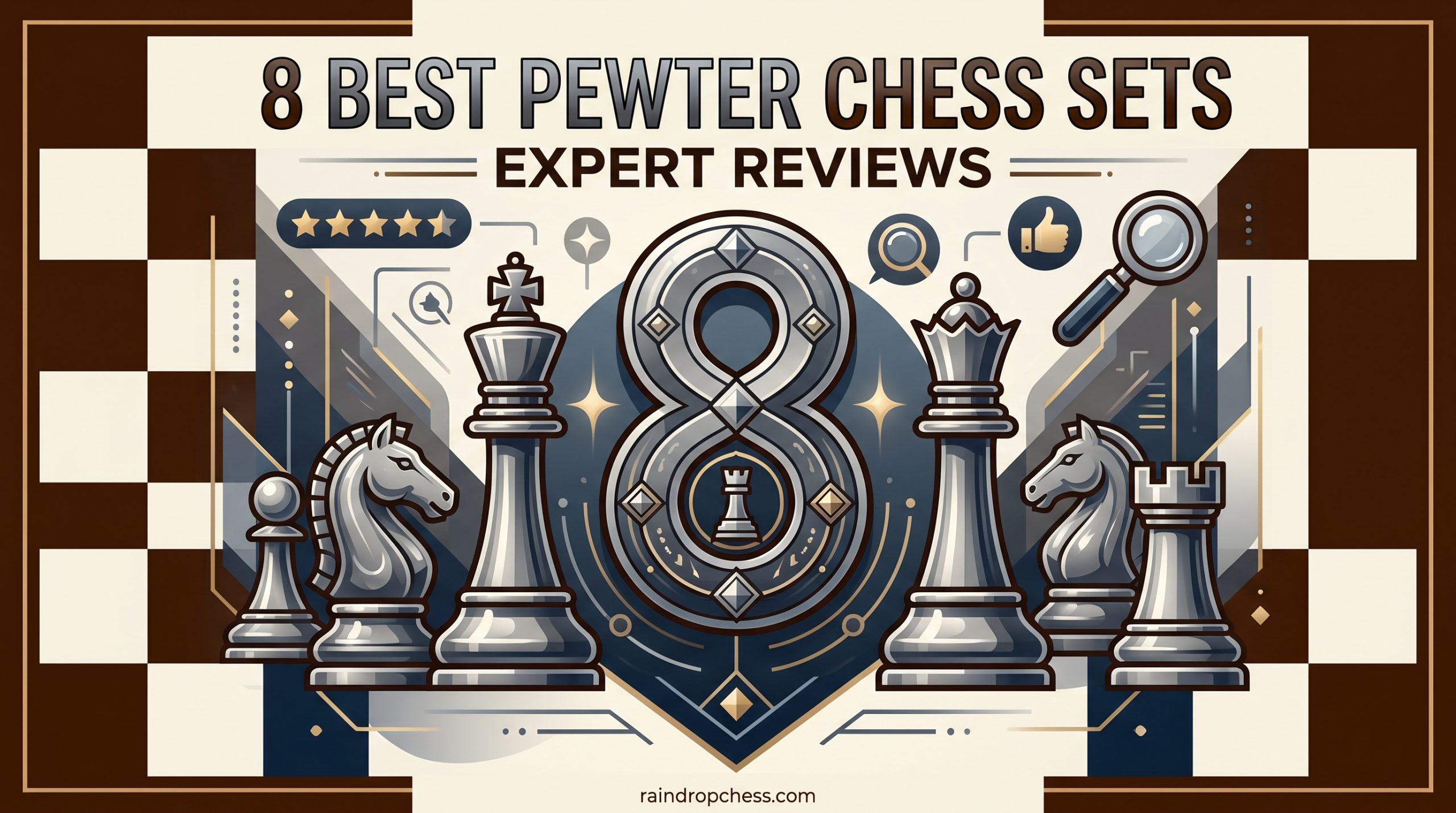8 Best Pewter Chess Sets Expert Reviews