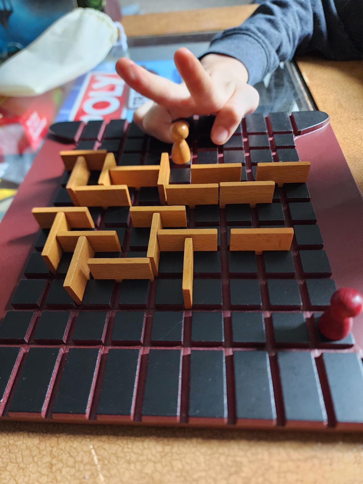 Quoridor - Over 1 Million Sold! Mensa Select Winner | Wooden Abstract Strategy Game for Adults and Families | Ages 8+ | 2 to 4 Players | 1 Minute to Learn, 15 Minutes to Play customer photo 2