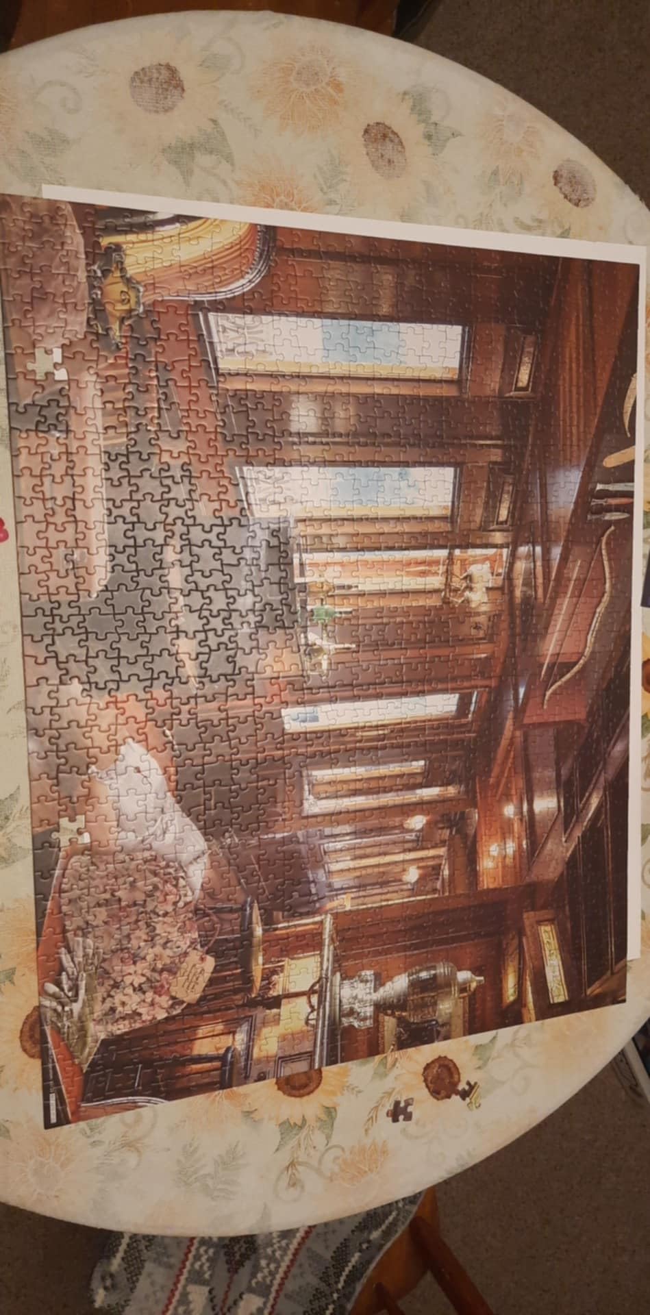Murder Mystery Party, Classic Mystery Jigsaw Puzzle, Murder by the Pyramids, 1,000 Piece Jigsaw Puzzle customer photo 1