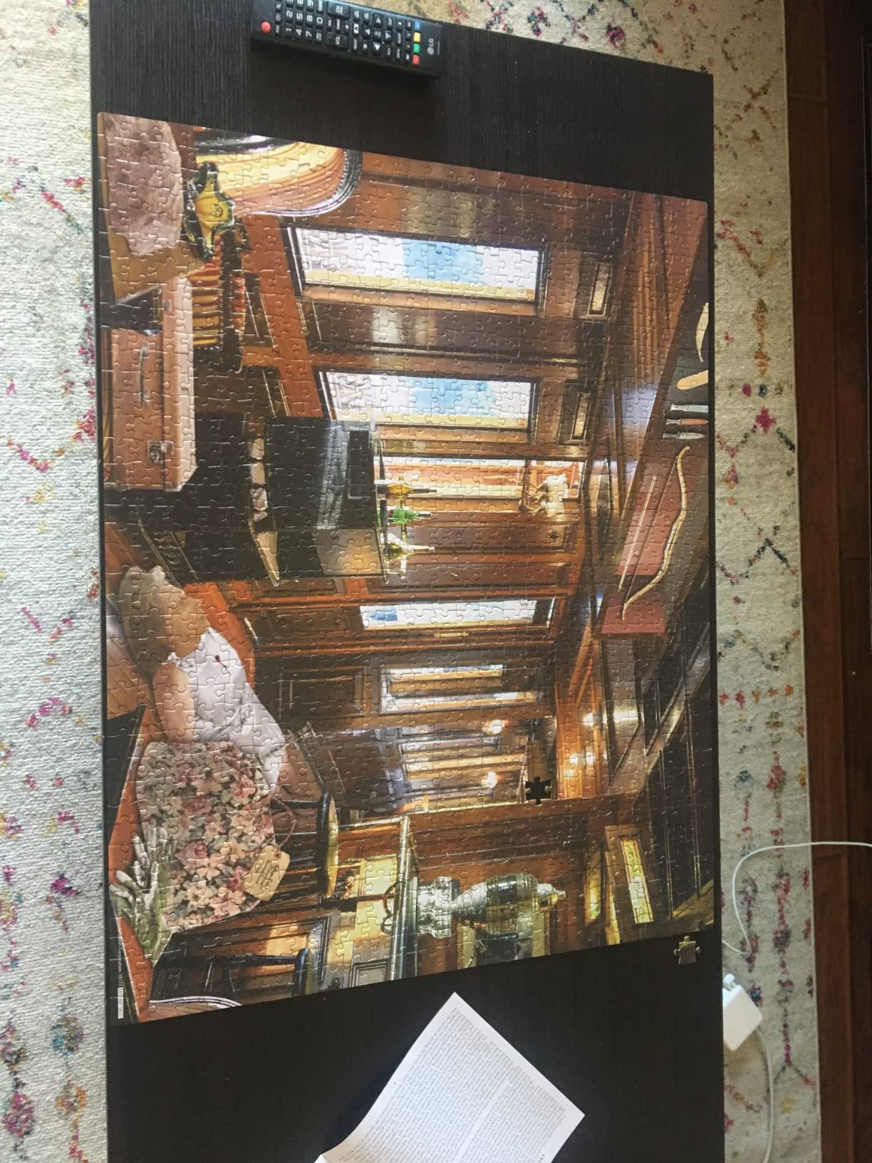 Murder Mystery Party, Classic Mystery Jigsaw Puzzle, Murder by the Pyramids, 1,000 Piece Jigsaw Puzzle customer photo 2