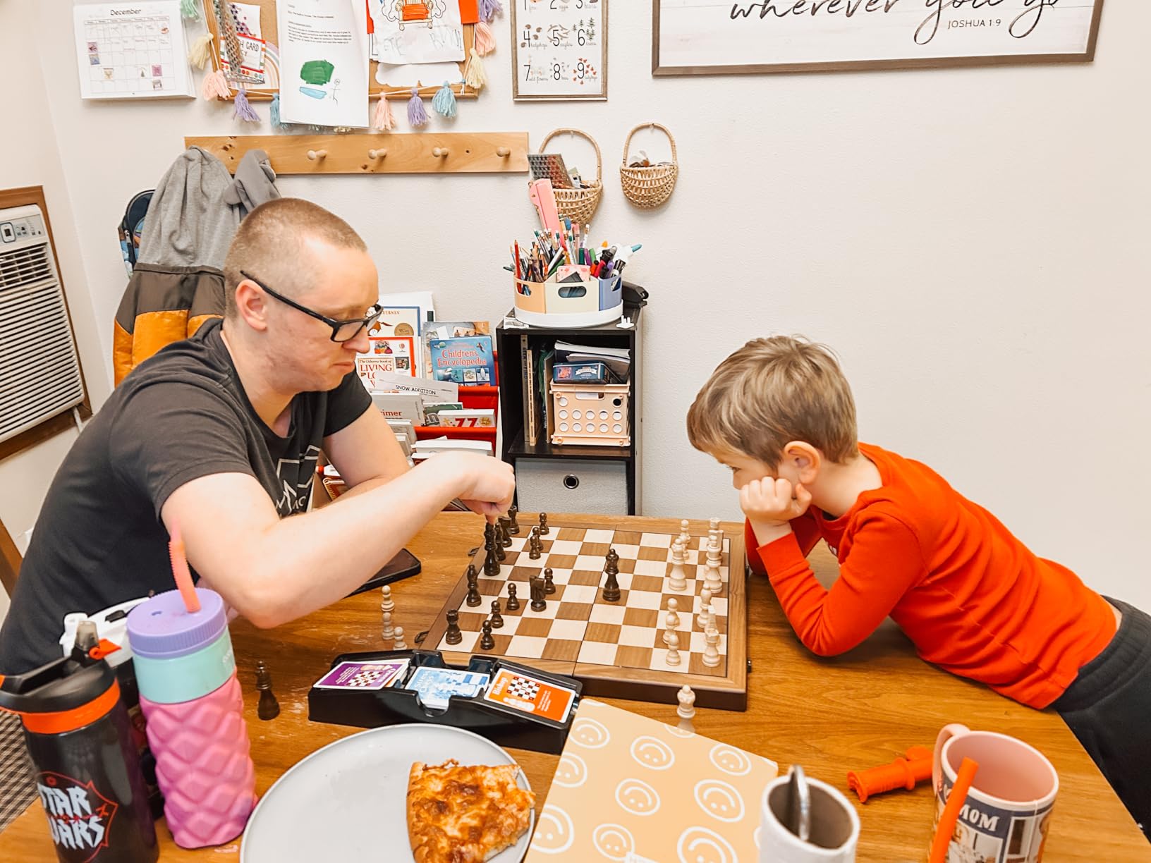 No Stress Chess by Winning Moves Games USA, Celebrating 20 Years as the Chess Teaching Game Using Innovative Action Cards, for 2 Players, Ages 7+ customer photo 1