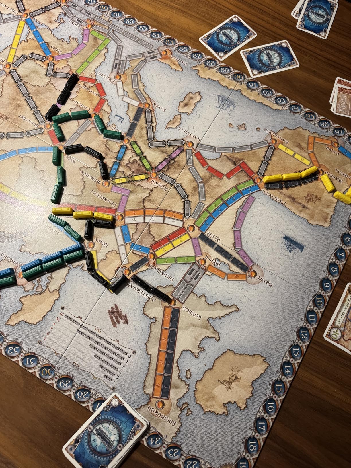 Ticket to Ride Europe Board Game - Embark on a Railway Adventure Across the Continent! Fun Family Strategy Game for Kids & Adults, Ages 8+, 2-5 Players, 30-60 Min Playtime customer photo 1