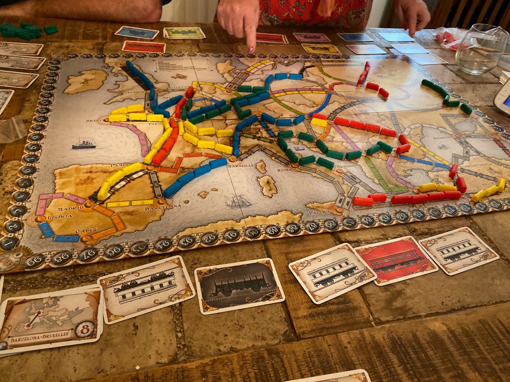 Ticket to Ride Europe Board Game - Embark on a Railway Adventure Across the Continent! Fun Family Strategy Game for Kids & Adults, Ages 8+, 2-5 Players, 30-60 Min Playtime customer photo 2