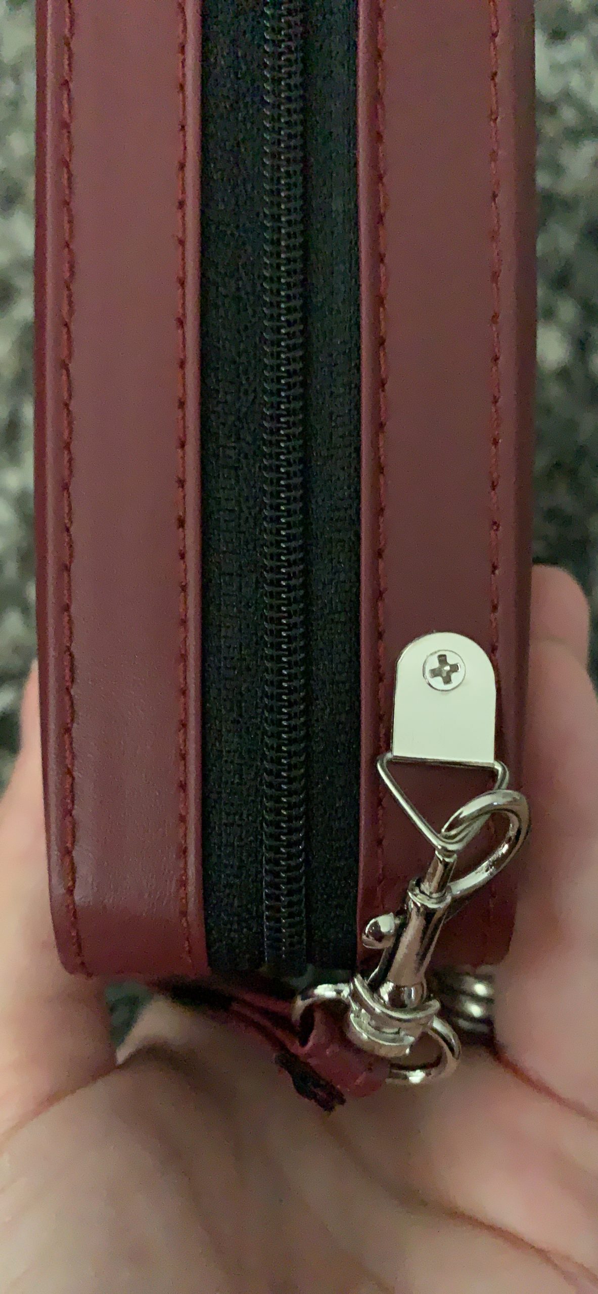 WE Games Backgammon Set, Board Games for Adults - Travel Games - Magnetic with Burgundy Leatherette Backgammon Board and Carrying Strap - Travel Backgammon Sets for Adults customer photo 2
