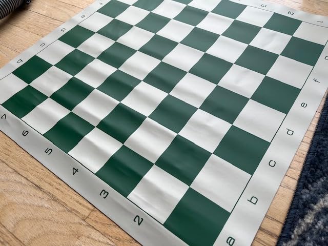 WE Games Tournament Roll Up Chess Board - Vinyl with Green Squares customer photo 1