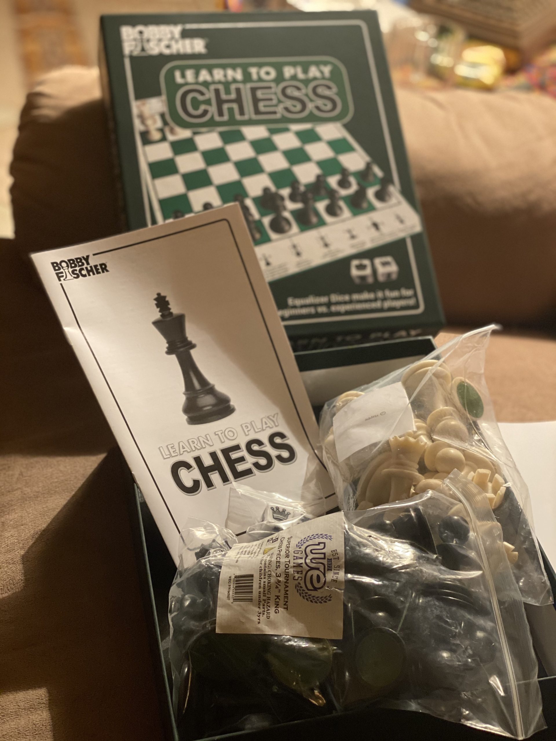 Bobby Fischer Learn to Play Chess Set Board Game customer photo 1