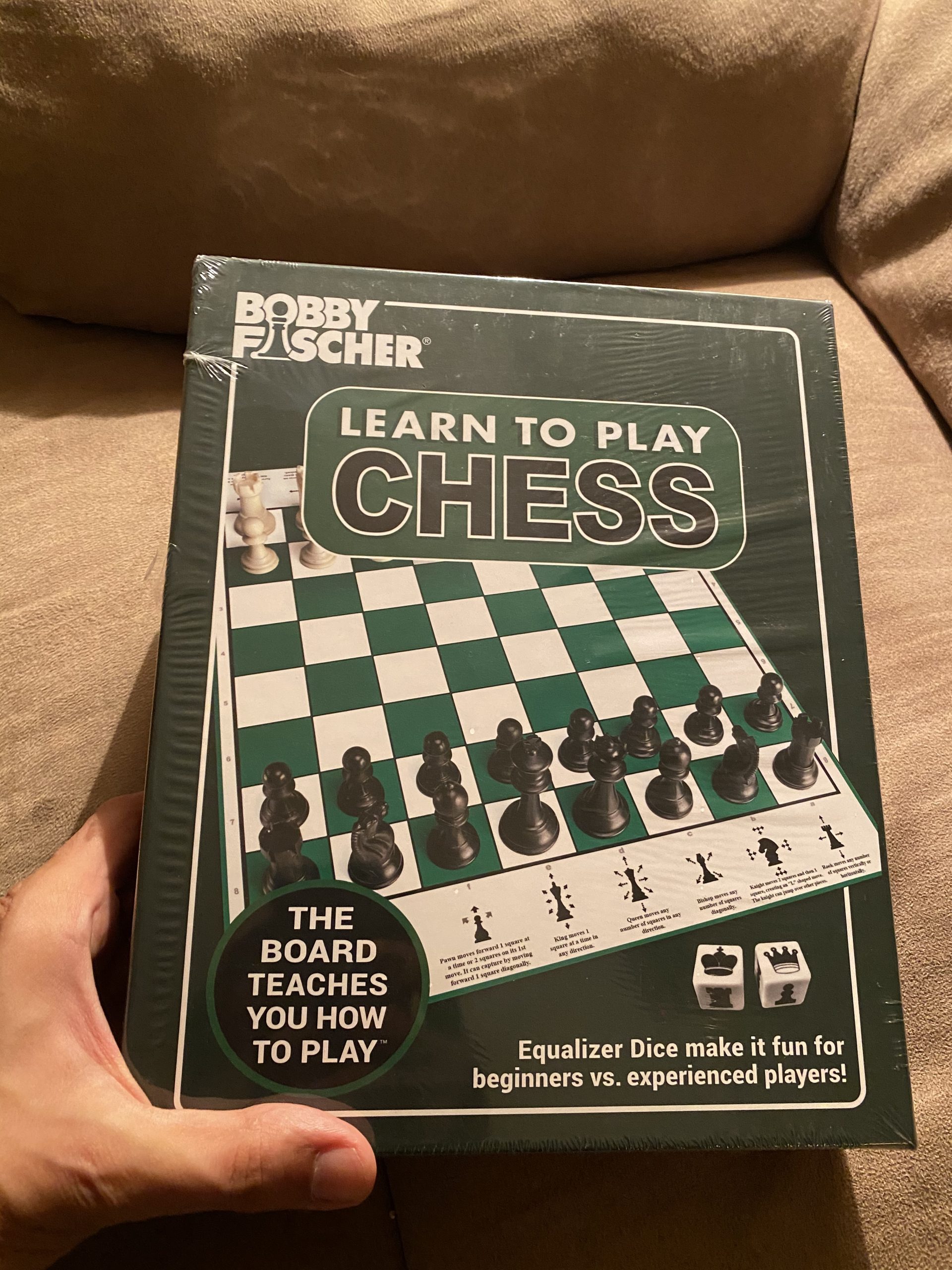 Bobby Fischer Learn to Play Chess Set Board Game customer photo 2