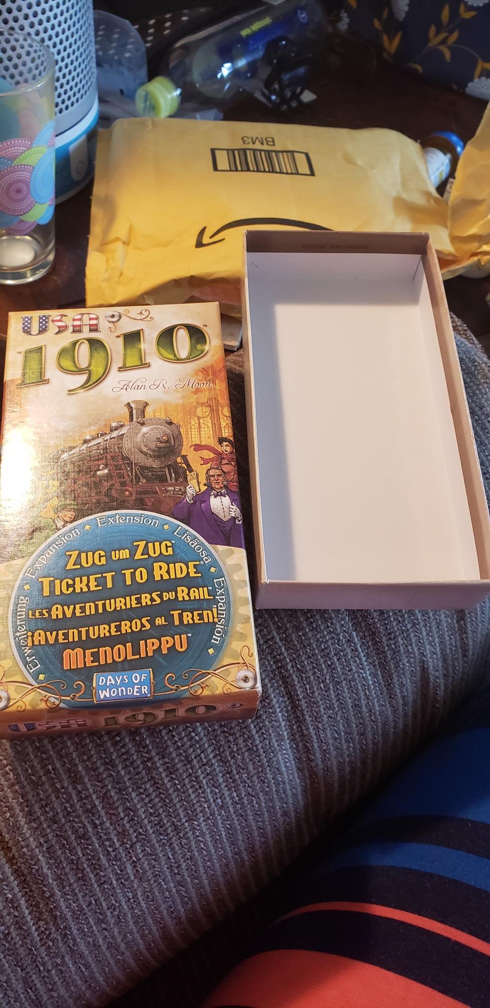 Asmodee Ticket to Ride USA 1910 Board Game Expansion - Train Route-Building Strategy Game, Fun Family Game for Kids & Adults, Ages 8+, 2-5 Players, 30-60 Minute Playtime customer photo 1