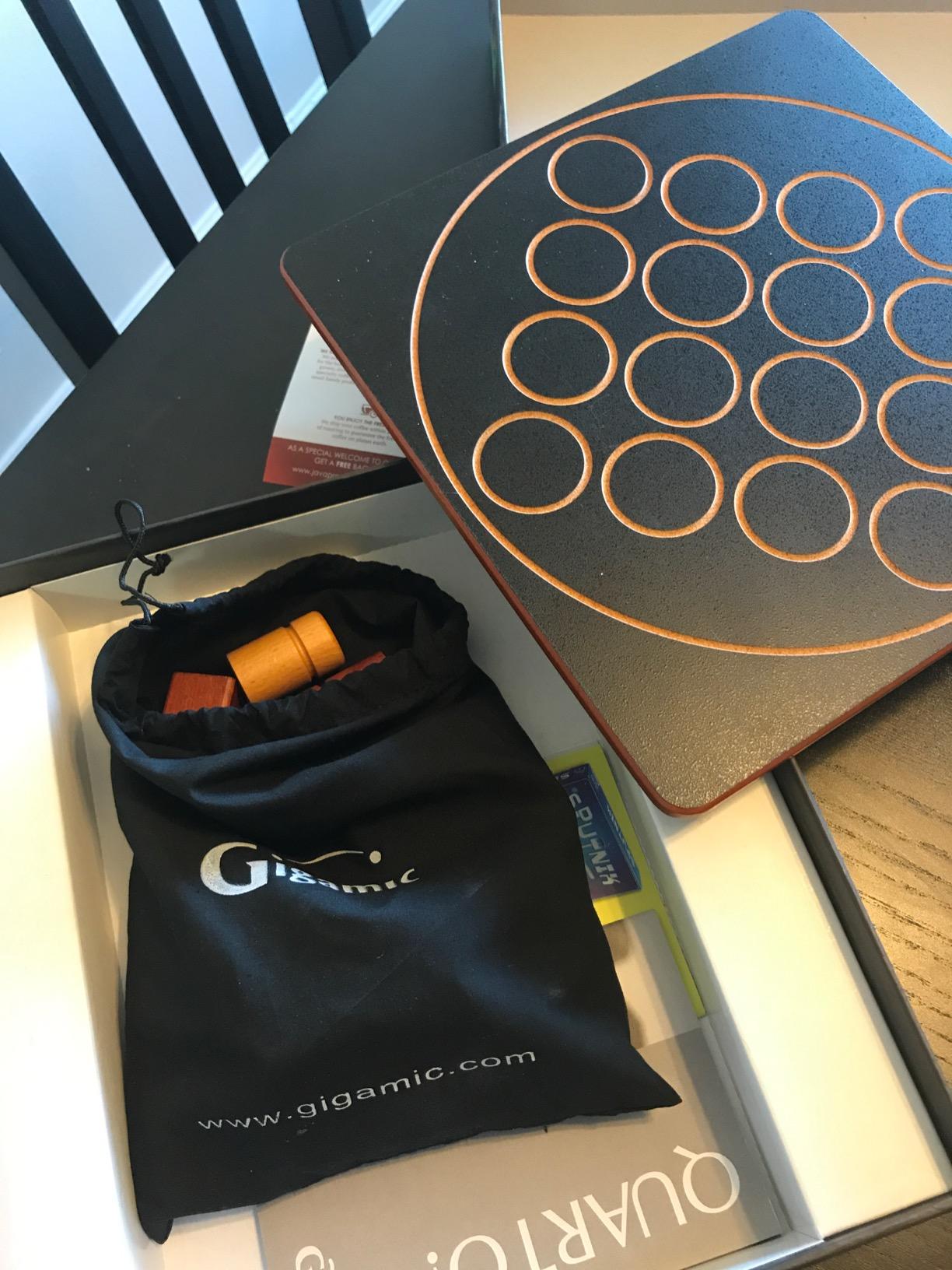 Quarto | Mensa Select Winner | Wooden Abstract Strategy Board Game for Kids and Adults Family Game Night Favorite | Learn to Play in Less Than 1 Minute | Ages 8+ | 2 Players | 15 Min customer photo 1