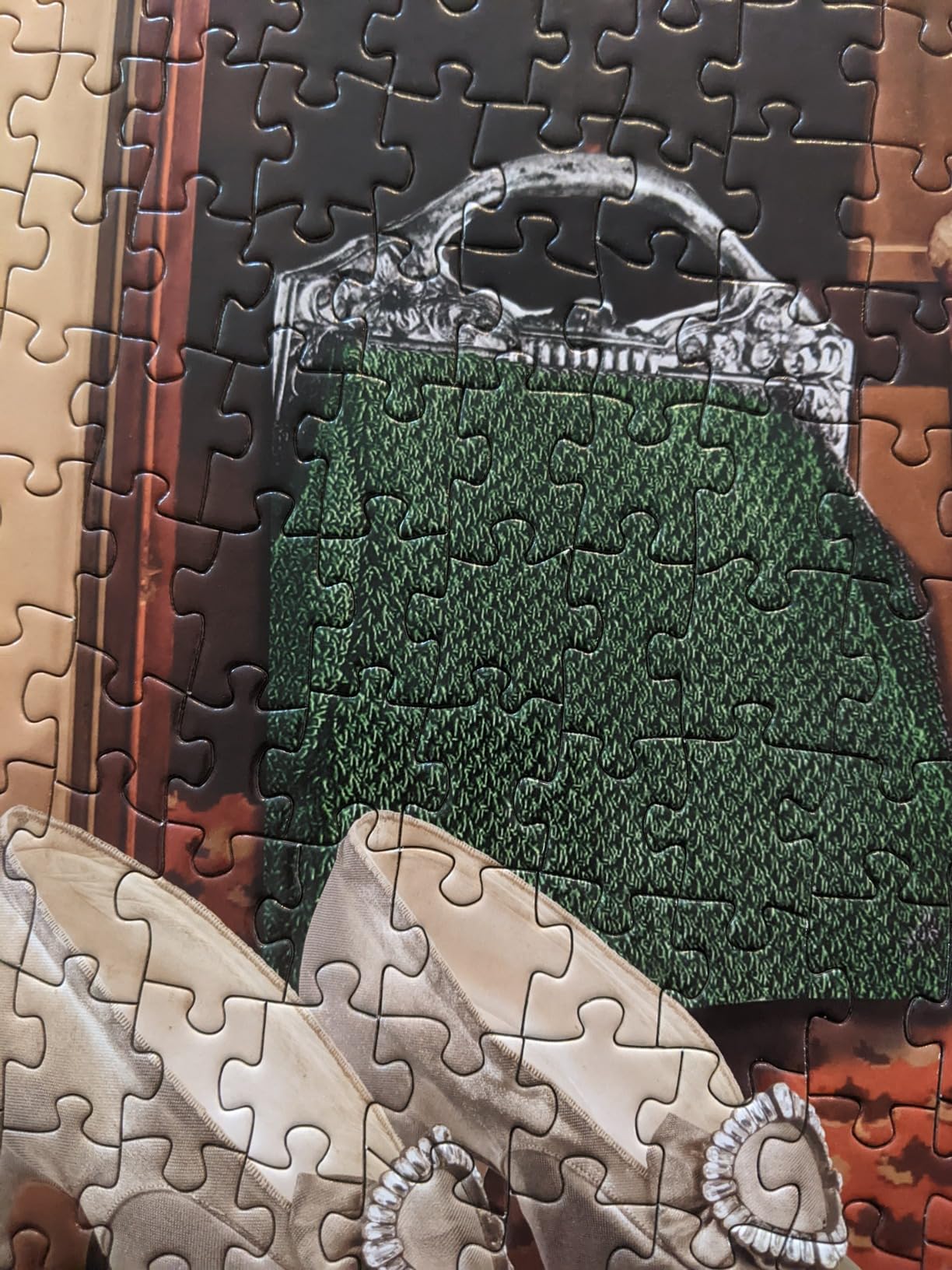 Murder Mystery Party | Classic Mystery Jigsaw Puzzle, Death on The Istanbul Express, 1,000 Piece Jigsaw Puzzle, Orange customer photo 2