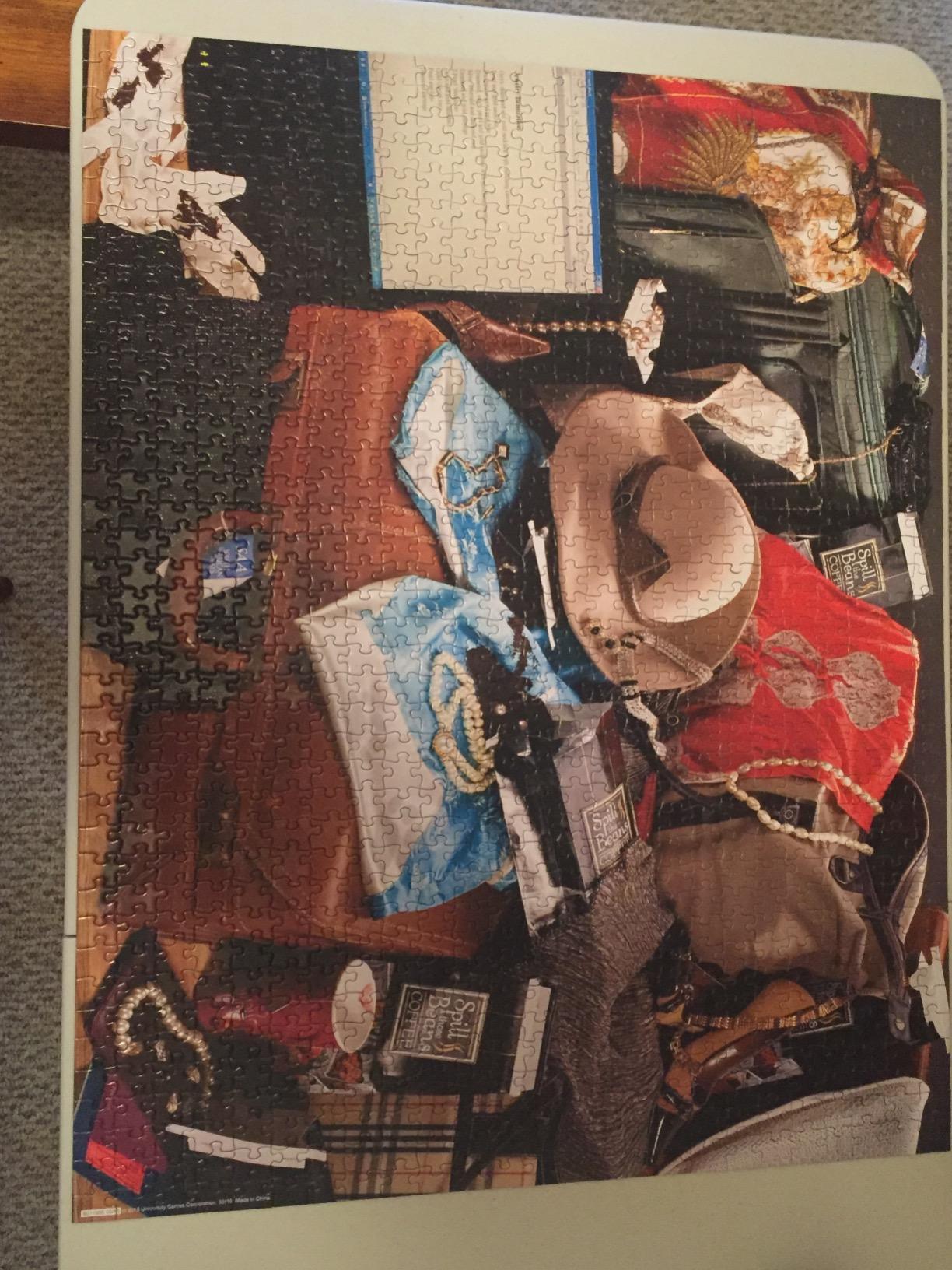 BePuzzled, Unravel the Mystery, Grounds for Murder, Classic Mystery Jigsaw Puzzle, 1000 Pieces customer photo 1