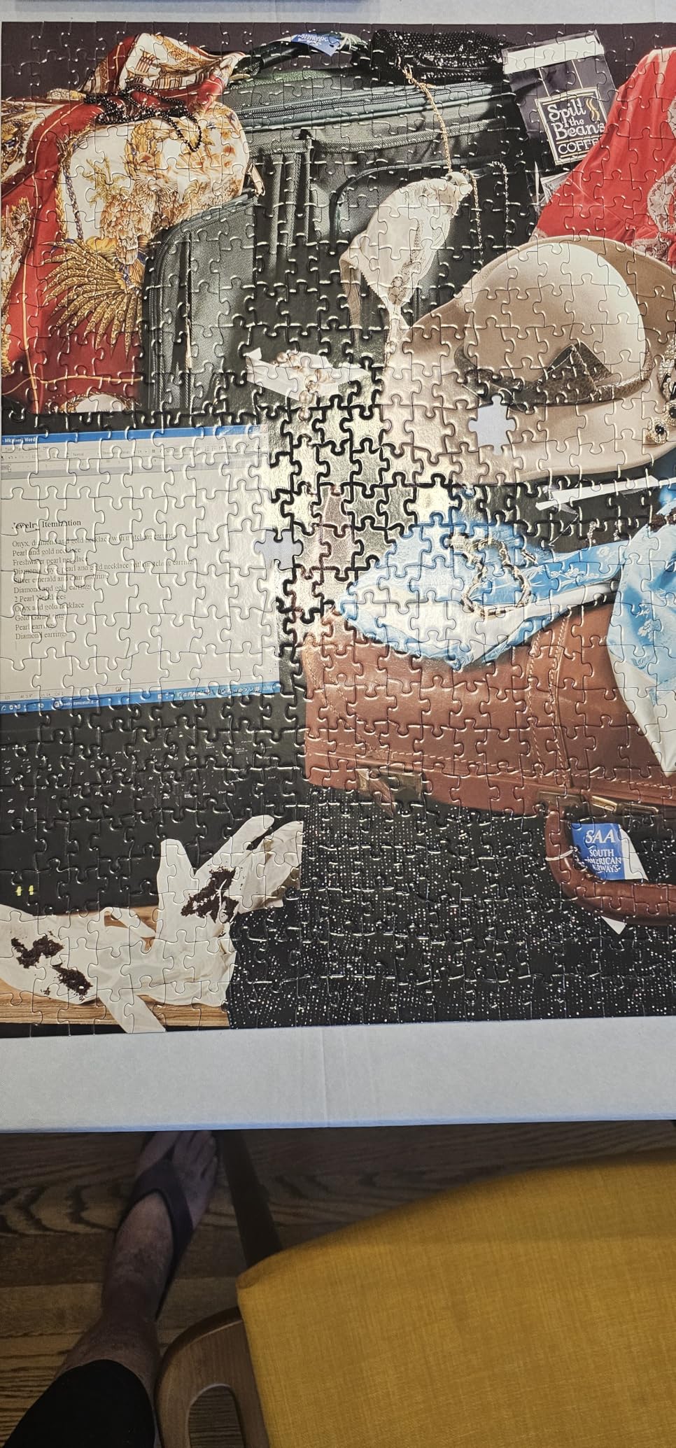 BePuzzled, Unravel the Mystery, Grounds for Murder, Classic Mystery Jigsaw Puzzle, 1000 Pieces customer photo 2