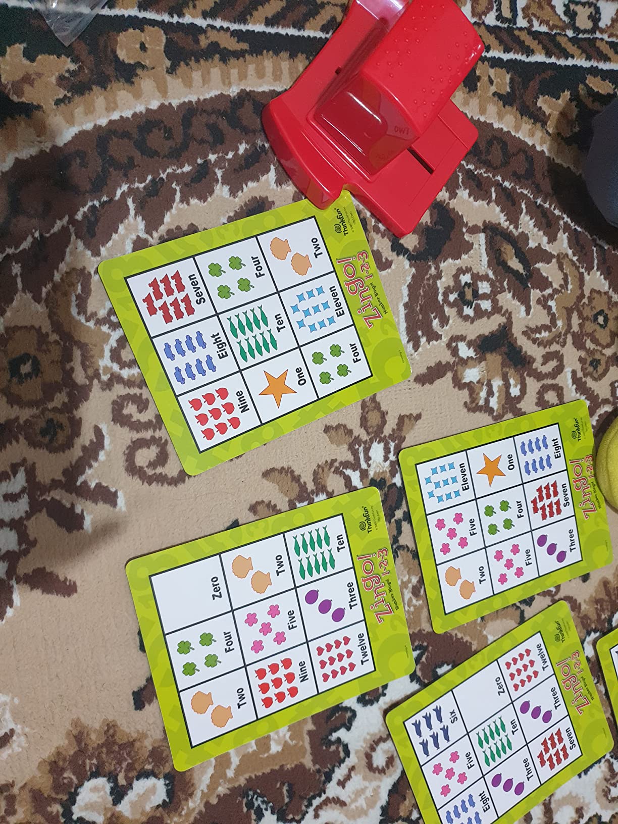 Think Fun Zingo 1-2-3 Number Bingo Game customer photo 2