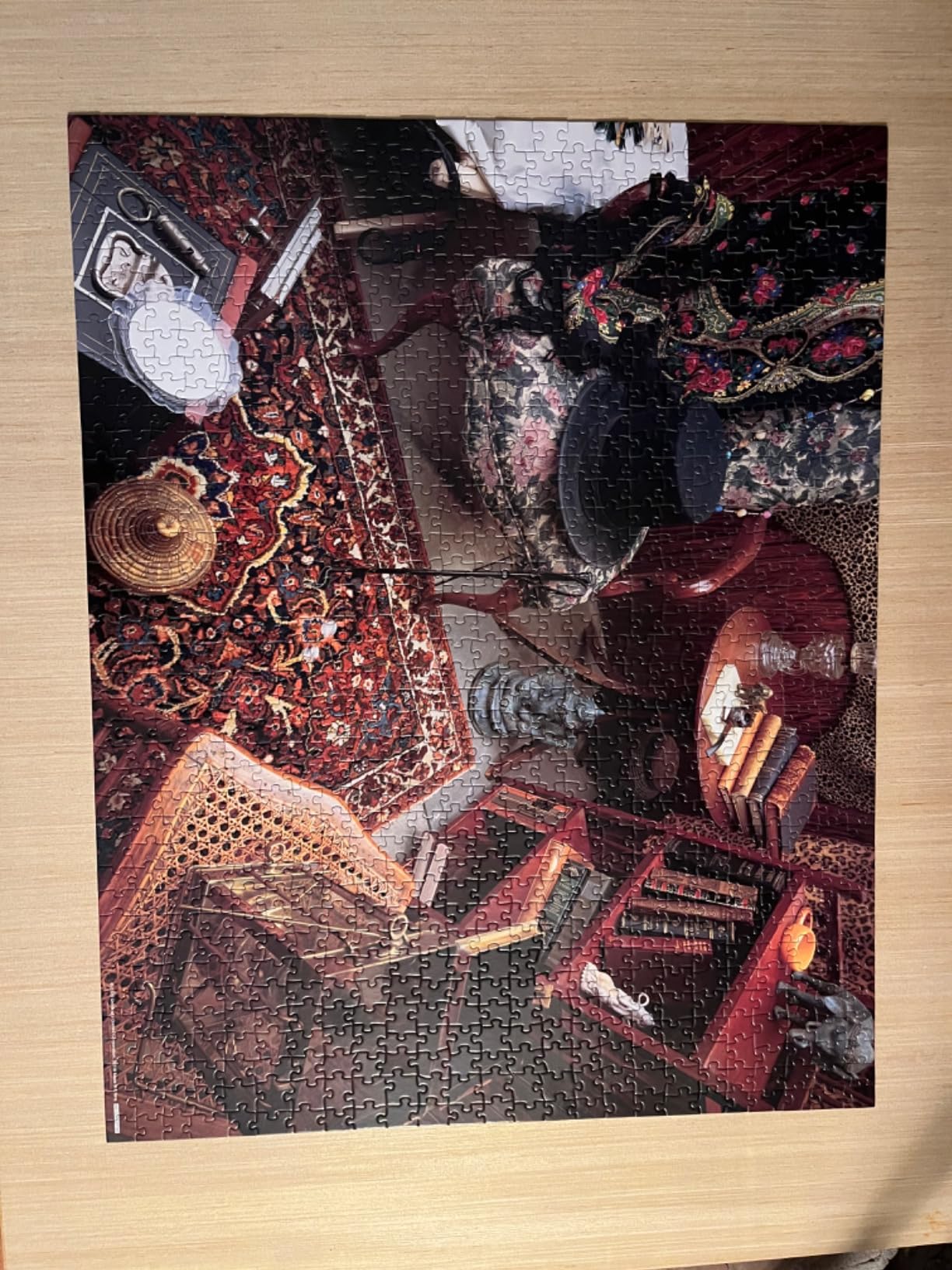 Bepuzzled Classic Mystery Jigsaw Puzzle - Sherlock Holmes, 1000 Pieces customer photo 1