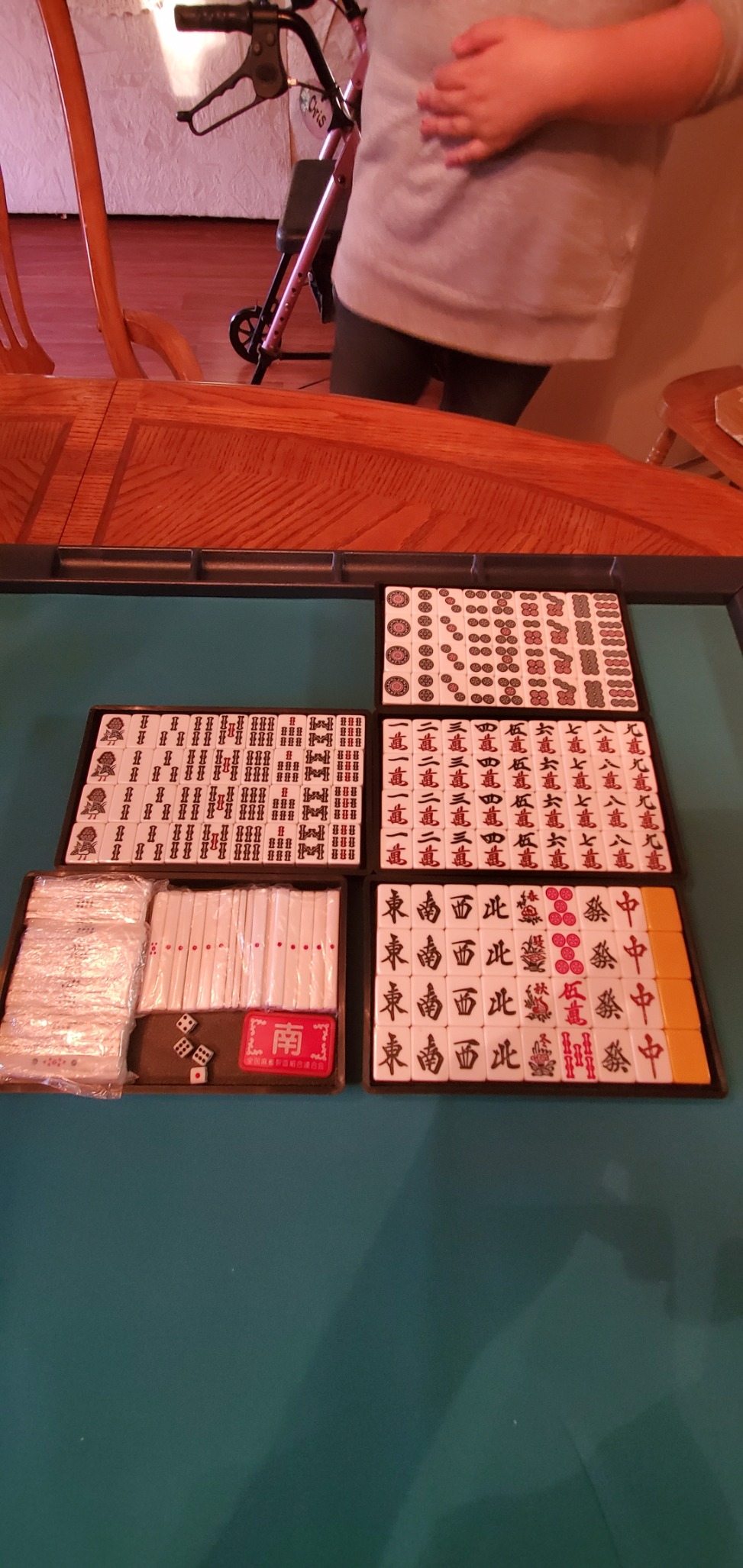 Your tile set Mahjong set junk Matt (japan import) customer photo 1