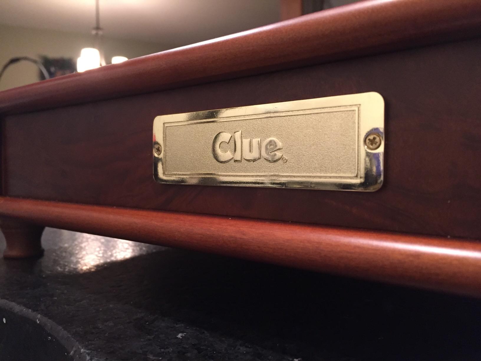 WS Game Company Clue Luxury Edition Board Game with Burl Wood Cabinet, Gold-Plated Accessories, and Faux Leather Storage, Family Board Games for 3 to 6 Players customer photo 1