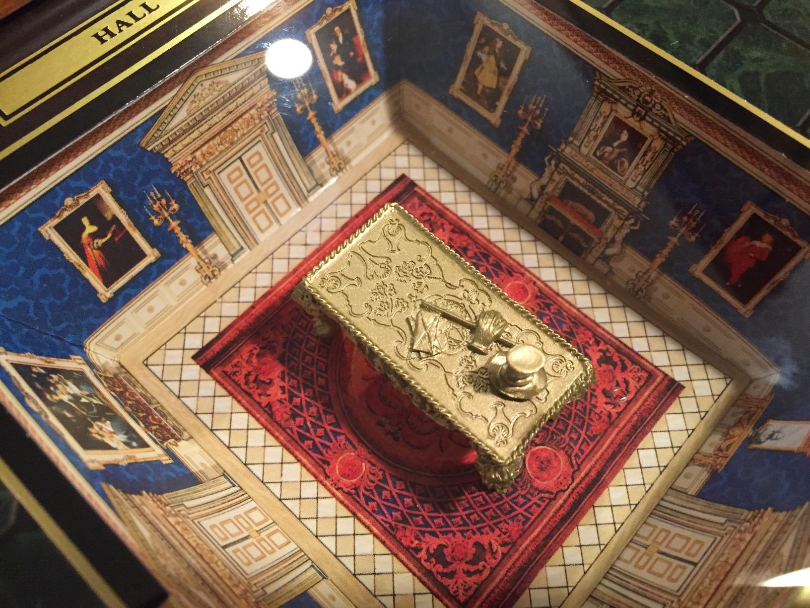 WS Game Company Clue Luxury Edition Board Game with Burl Wood Cabinet, Gold-Plated Accessories, and Faux Leather Storage, Family Board Games for 3 to 6 Players customer photo 2