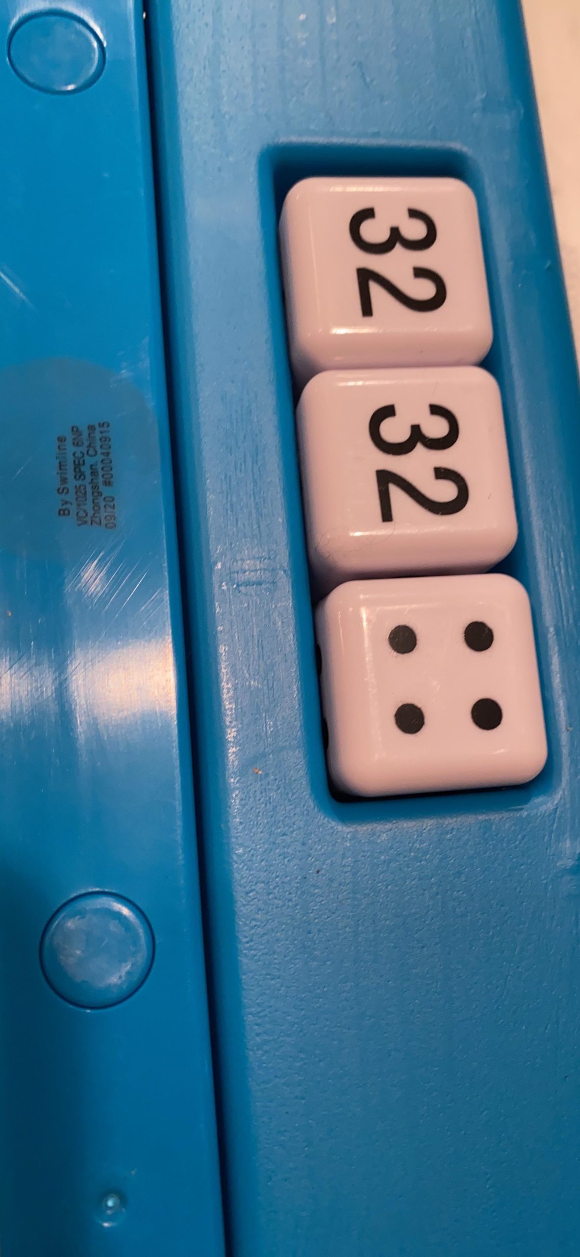 Swimline Floating Multi-Game Gameboard For 2-4 Players, Blue customer photo 2